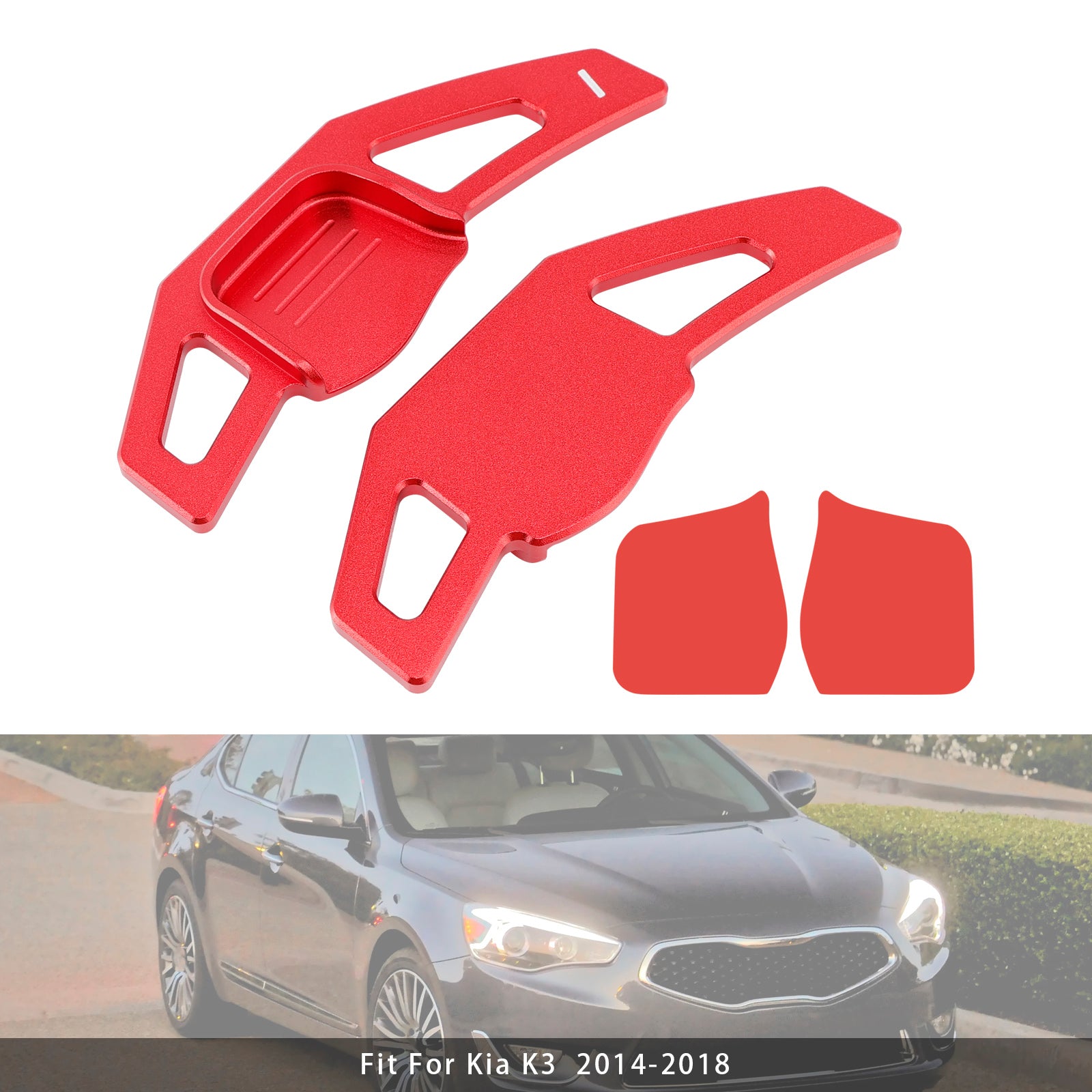 Extension de levier de vitesse au volant, pour Kia Forte Cadenza, en aluminium