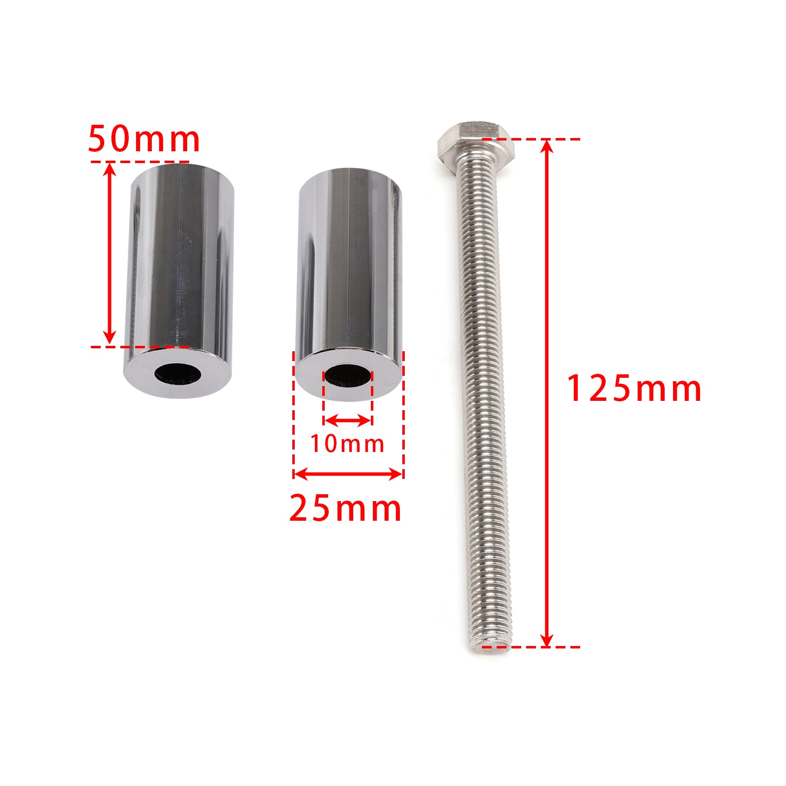 SPESSORI RIALZI RISER MANUBRIO PER KAWASAKI VN 800 900 1500 1600 2000 VULCAN