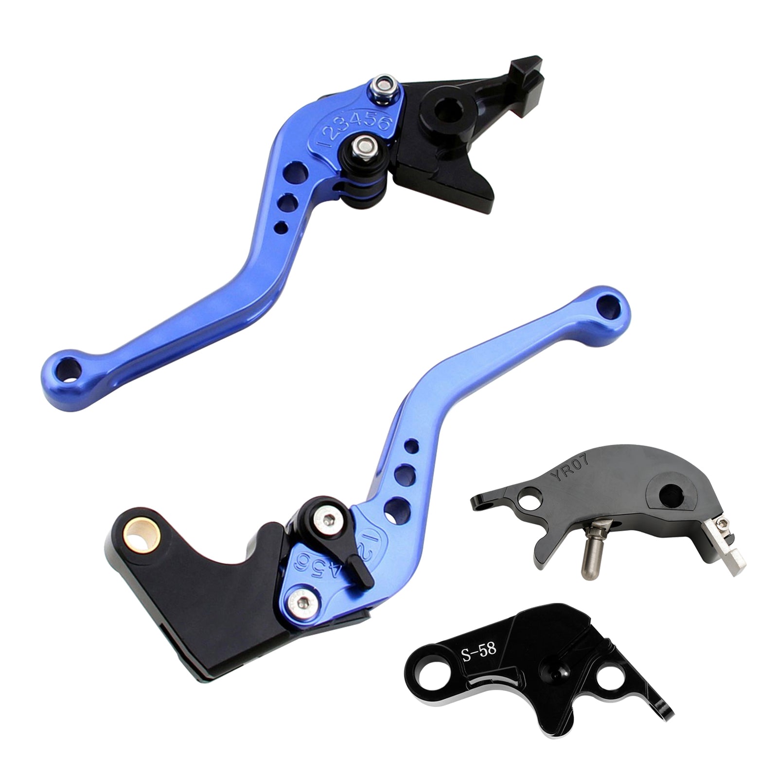 Nova alavanca de freio de embreagem curta para Yamaha YZF R7 MT-10/SP FZ-10/SP 2022-23
