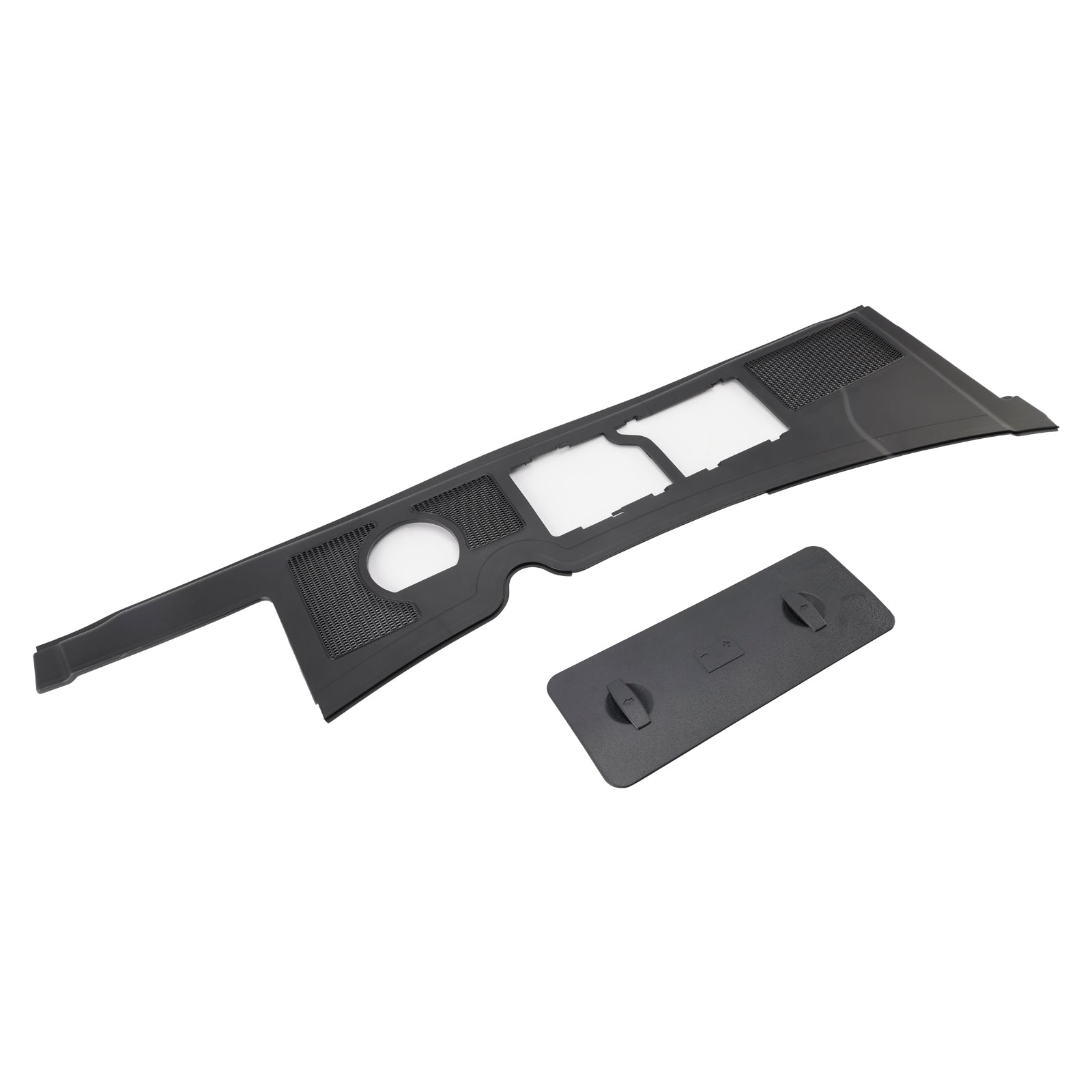 Bandeja defletora para caixa d'água & Tampa da bateria 8E1819447 para Audi A4 B6 B7 02-2007 (lado esquerdo)