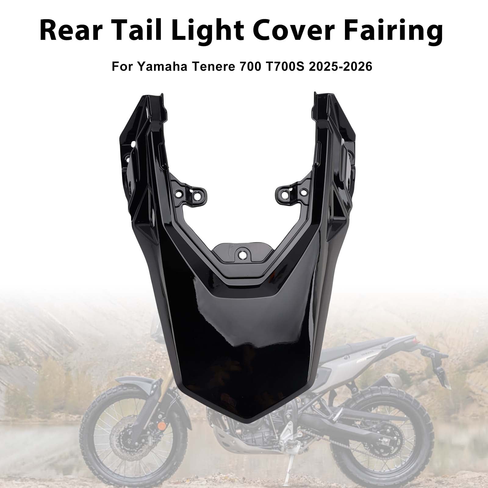 2025-2026 For Yamaha Tenere 700 T700S Rear Tail Light Cover Fairing