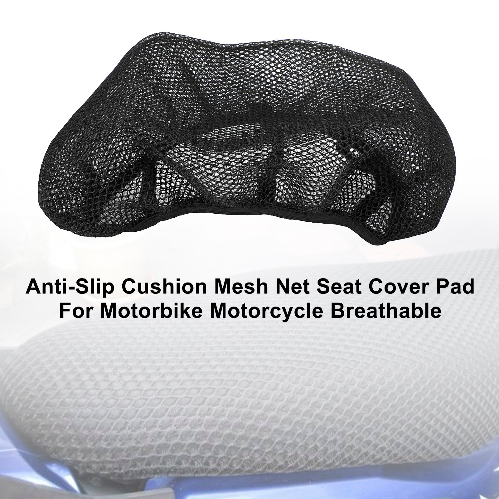 Hittebestendig Net Seat Mesh Cover Universeel Voor Motor Scooter Motor XXXL