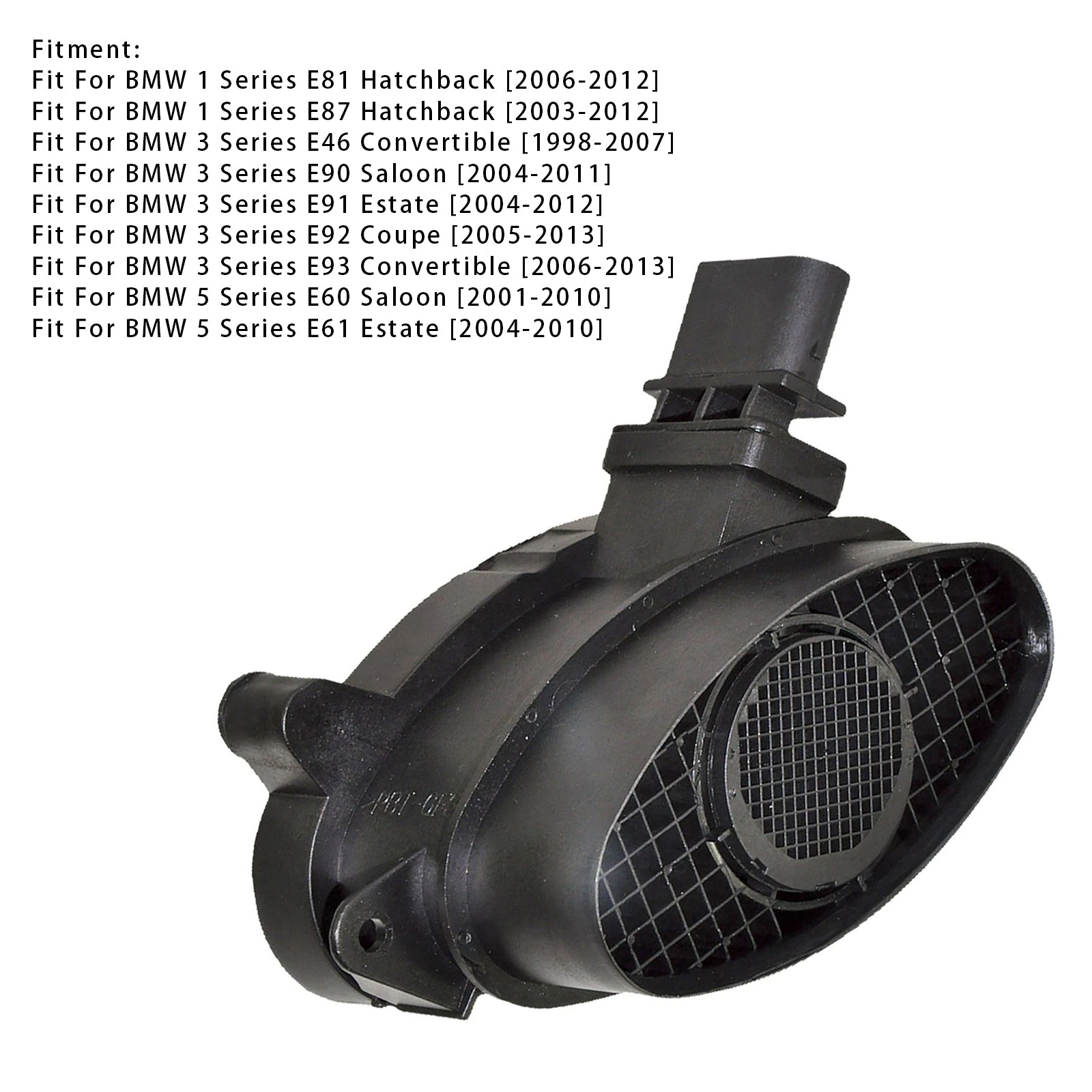 Luftmassmätare sensor för BMW E90 E91 E92 E87 E60 E61 0928400529