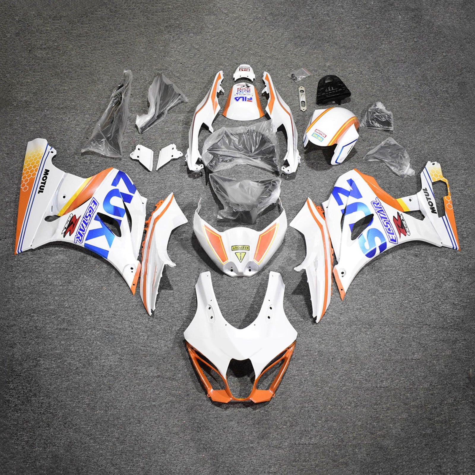 Injection Fairing Kit Bodywork Plastic ABS For Suzuki GSXR1000 2017-2025 K17