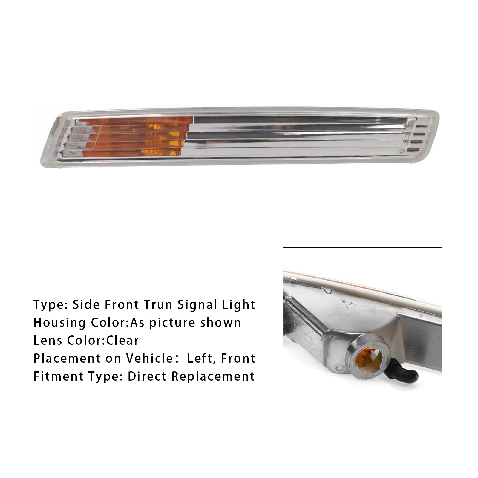 2006-2010 Volkswagen Beetle 1 PCS predný nárazník ľavého zákruta Svetla 1C0953041R