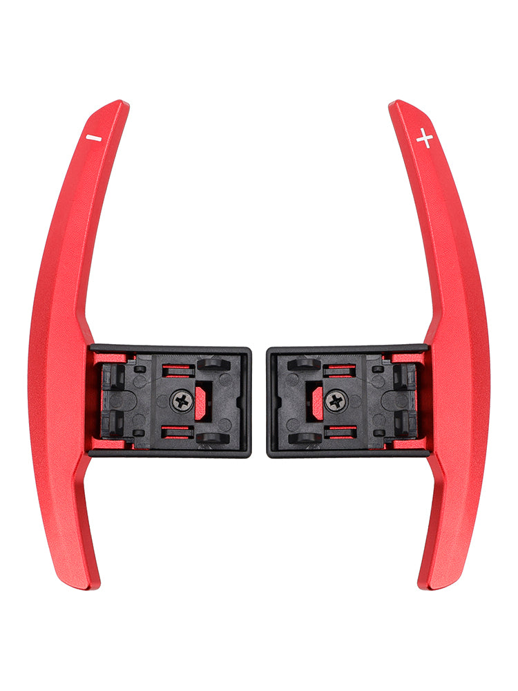 Paddle Shifter Extension for BMW F Series F30 F31 F32 F10 X3 X5 Aluminium Rød