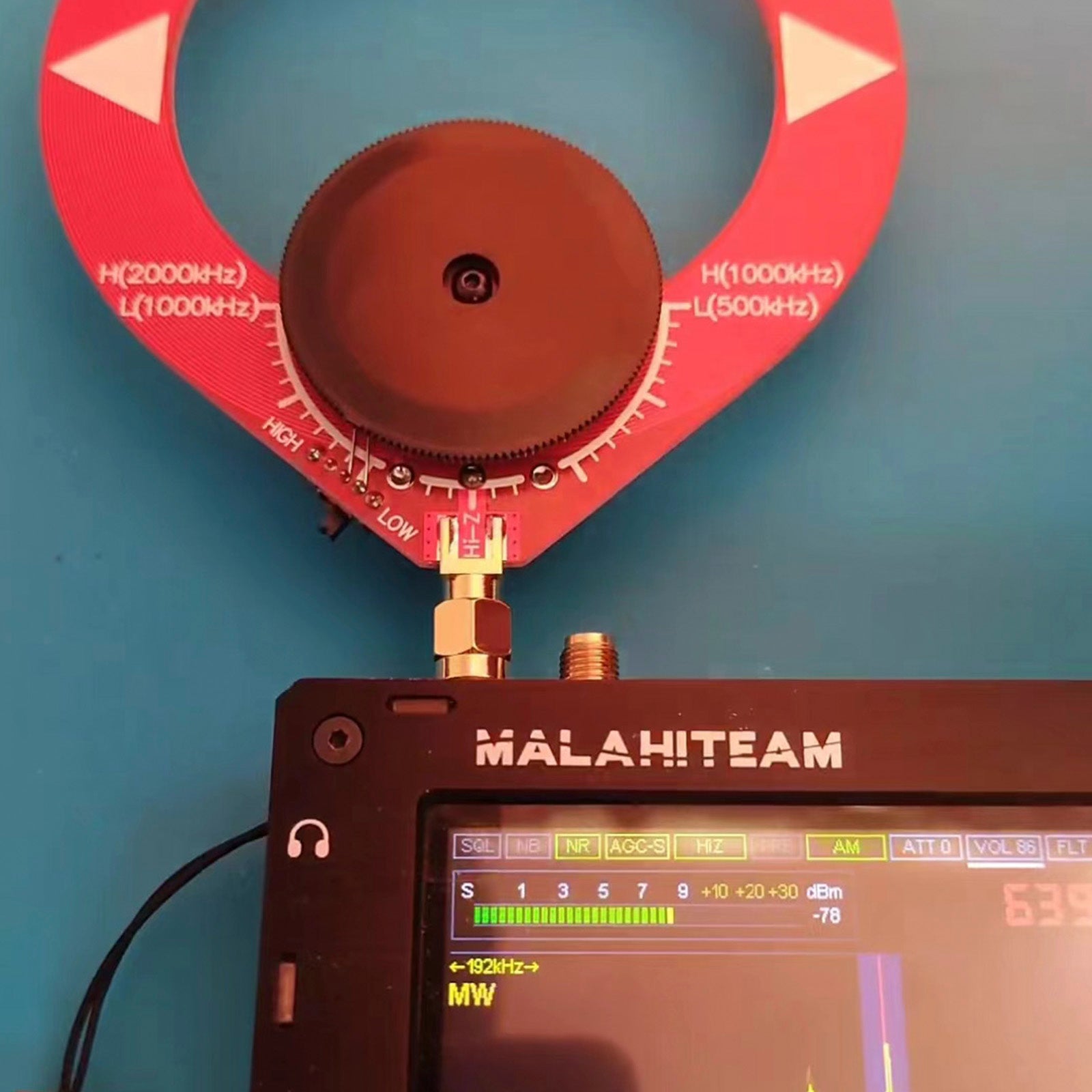 Donut Rood AM MW Middengolfantenne Mini-loopantenne voor Malahiteam DSP DSP2