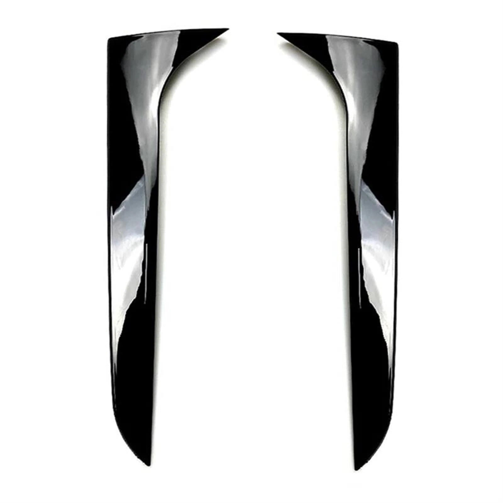 2009-2016 Audi A4 B8 Avant Glanzend zwart paar zijvleugelspoiler met achterruit