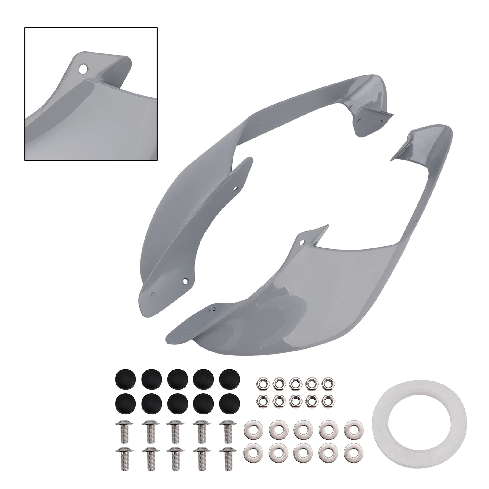 2021-2024 Yamaha YZF R1 R1M ailes latérales avant ailes becquet carénage