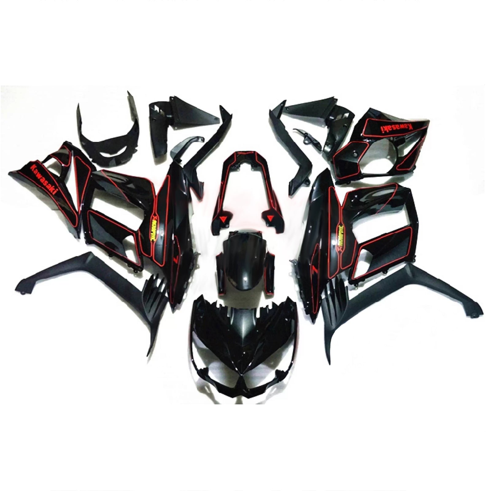 Injection Fairing Kit Bodywork Plastic ABS fit For Kawasaki Z1000SX 2010-2015