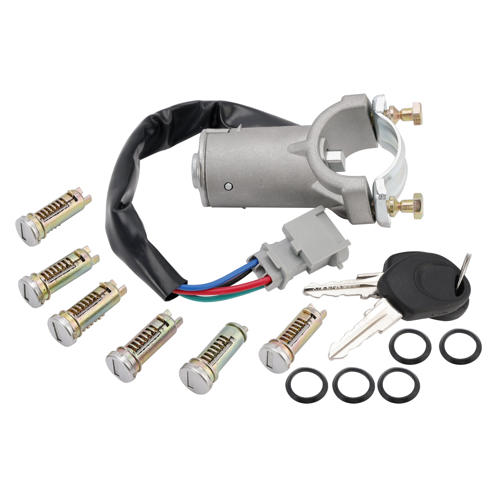 2000-2006 Iveco Daily Ignition lock + 6x locking cylinder + key 2991727