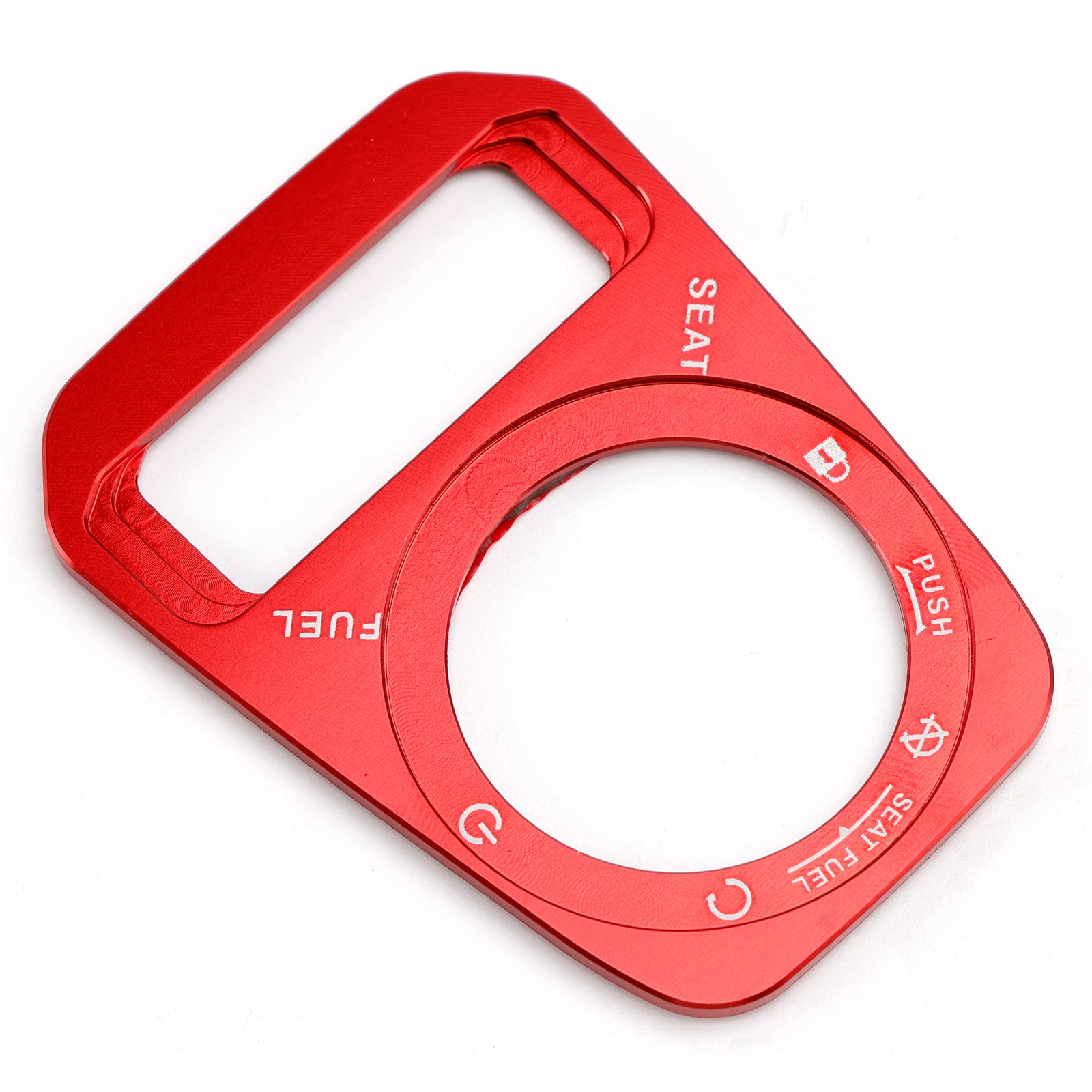 Couvercle de cylindre de clé en aluminium rouge, pour Honda ADV 350 ADV350 2022 – 2025