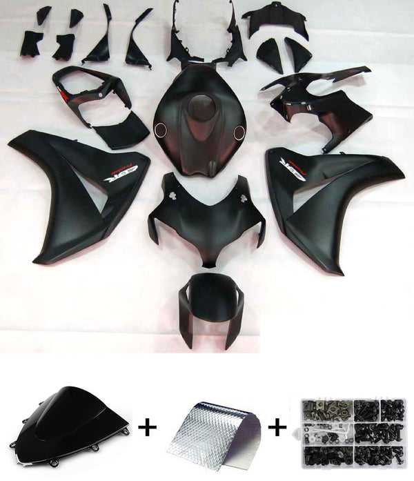 2008-2011 Honda CBR1000 Injection Fairing Kit Bodywork Plastic Black