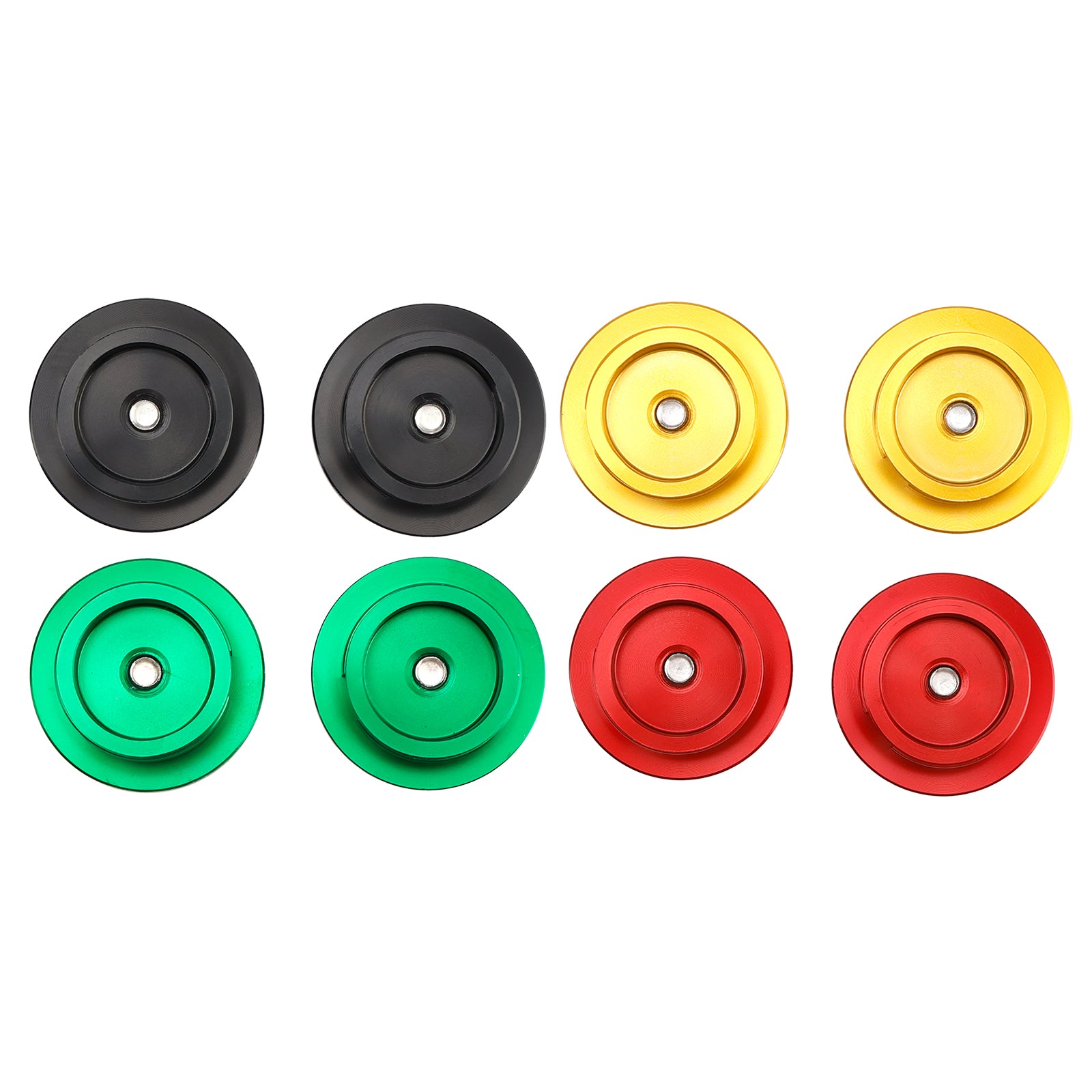 PAIRE DE BOUCHONS DE CADRE EN ALUMINIUM POUR KAWASAKI NINJA 500 2024 2025