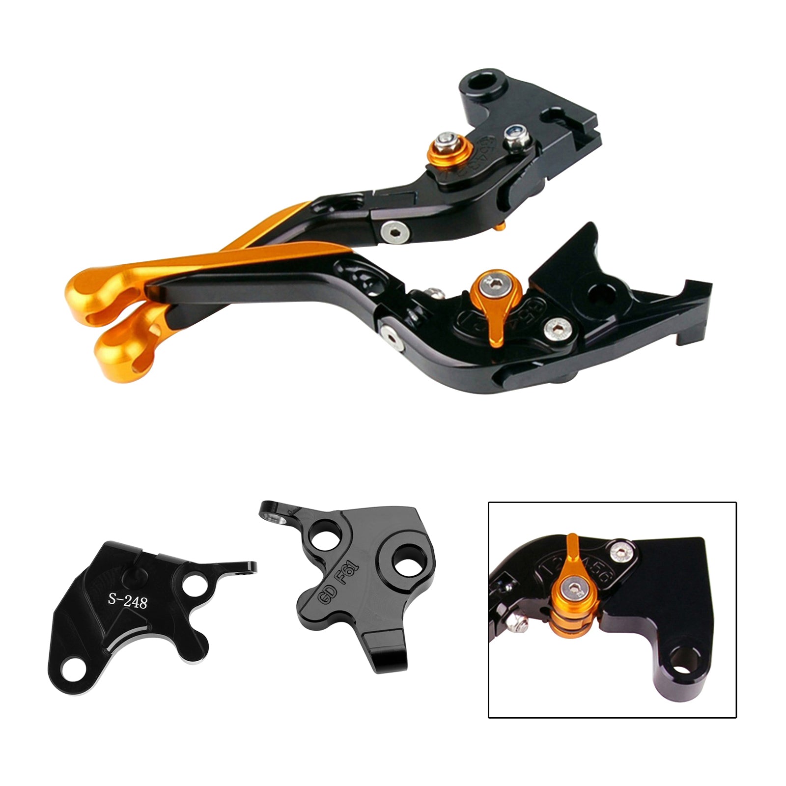 2008-2011 Yamaha YZF R125 nastaviteľná spojka brzdy páka