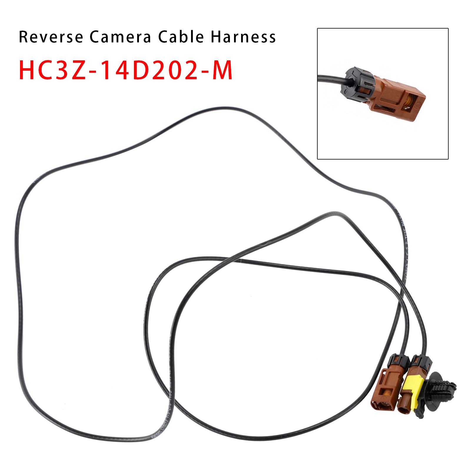 Reverse Camera Cable Harness For Ford F-250 Super Duty 17-22 HC3Z-14D202-M