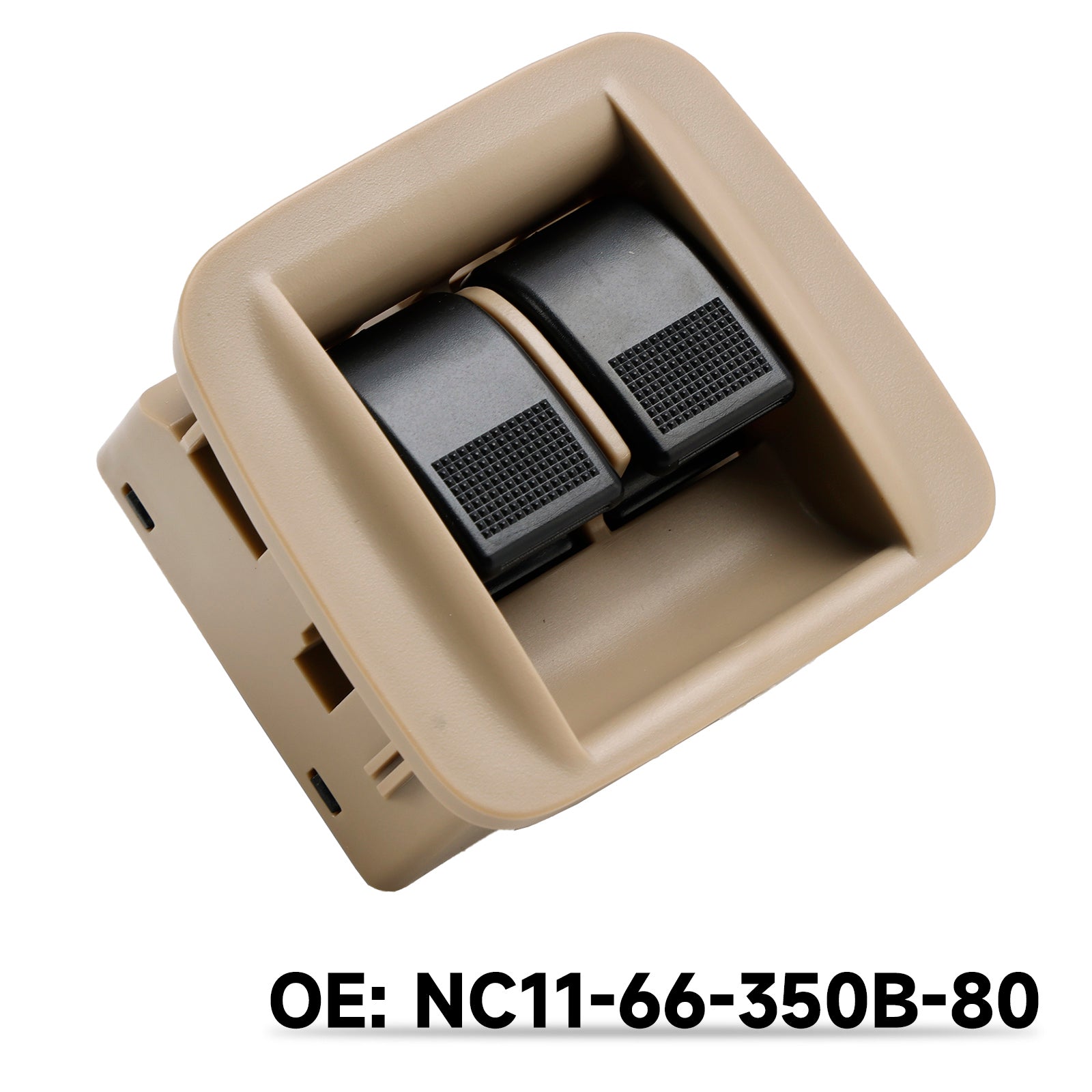 1998-2000 Mazda Miata con ventanas eléctricas Consola central Interruptor de ventana eléctrica NC11-66-350B-80