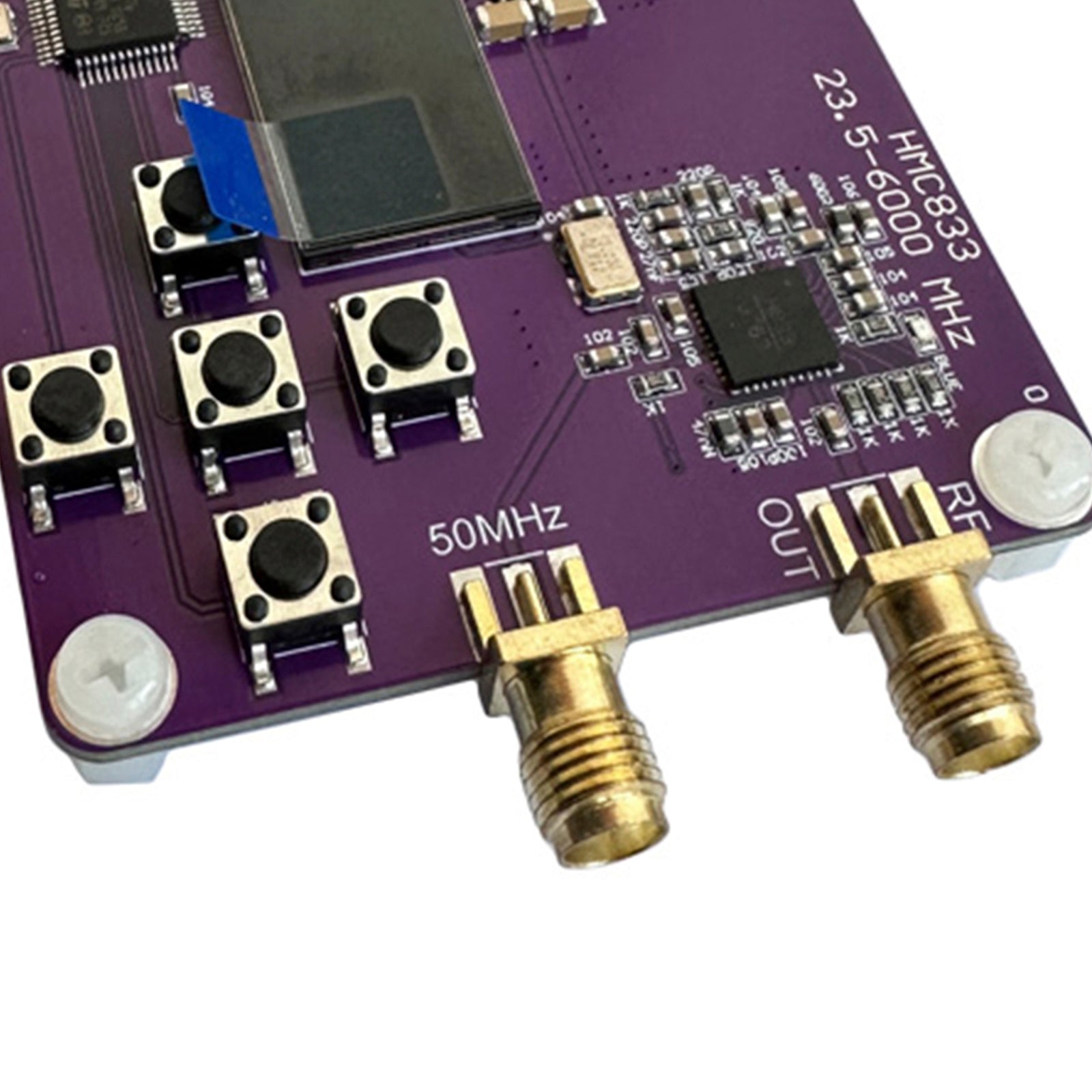 6GHz RF-signaalgenerator 23,5-6000MHz Toetsenbordversie Oled-scherm HMC833