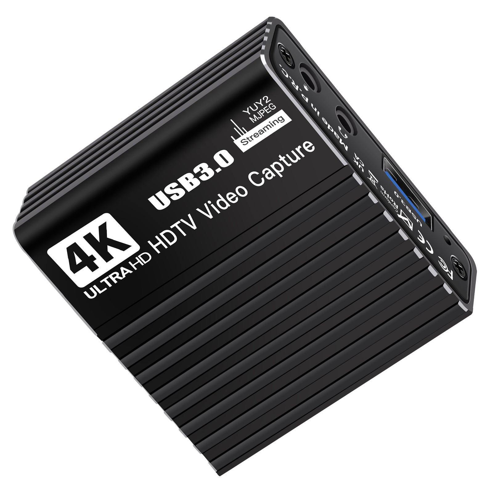 USB 3.0 video-opnamekaart HDMI 4K opnamebox Game Live-uitzending microfoon