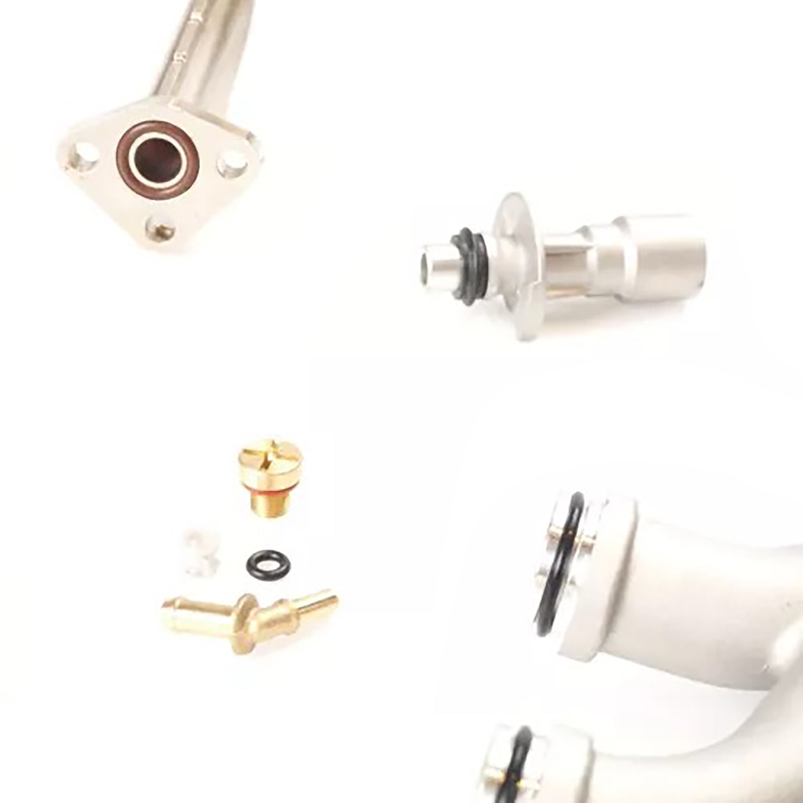 2013 - 2021 Jaguar XJ 3.0L V6 (AJ126) Upgraded Metal Coolant Water Pipe System Kit LR109401 LR041788