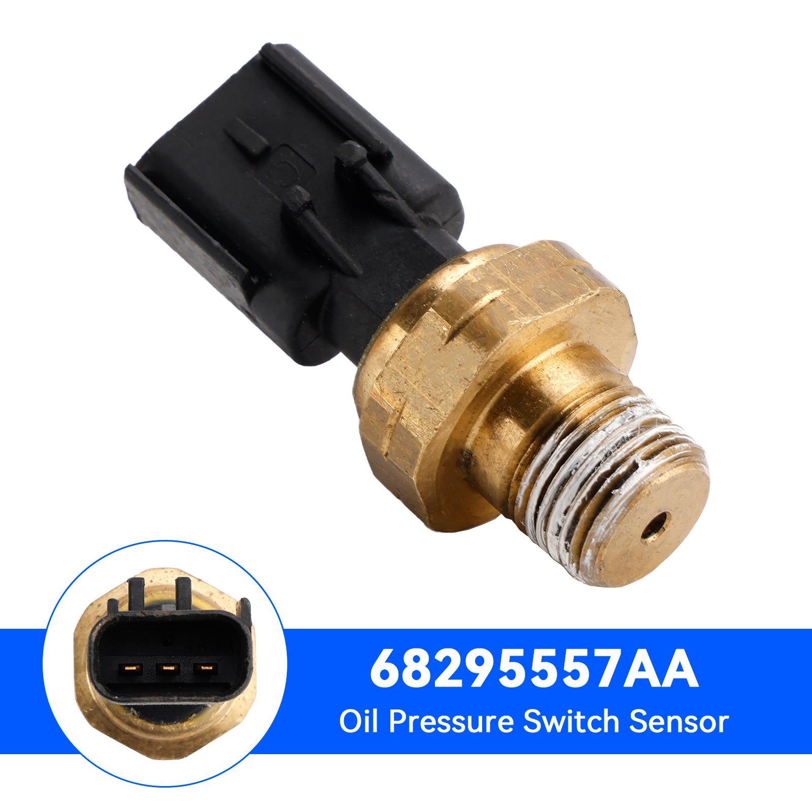 2016-2021 Jeep Dodge Chrysler RAM Sensor de chave de pressão de óleo 68295557AA