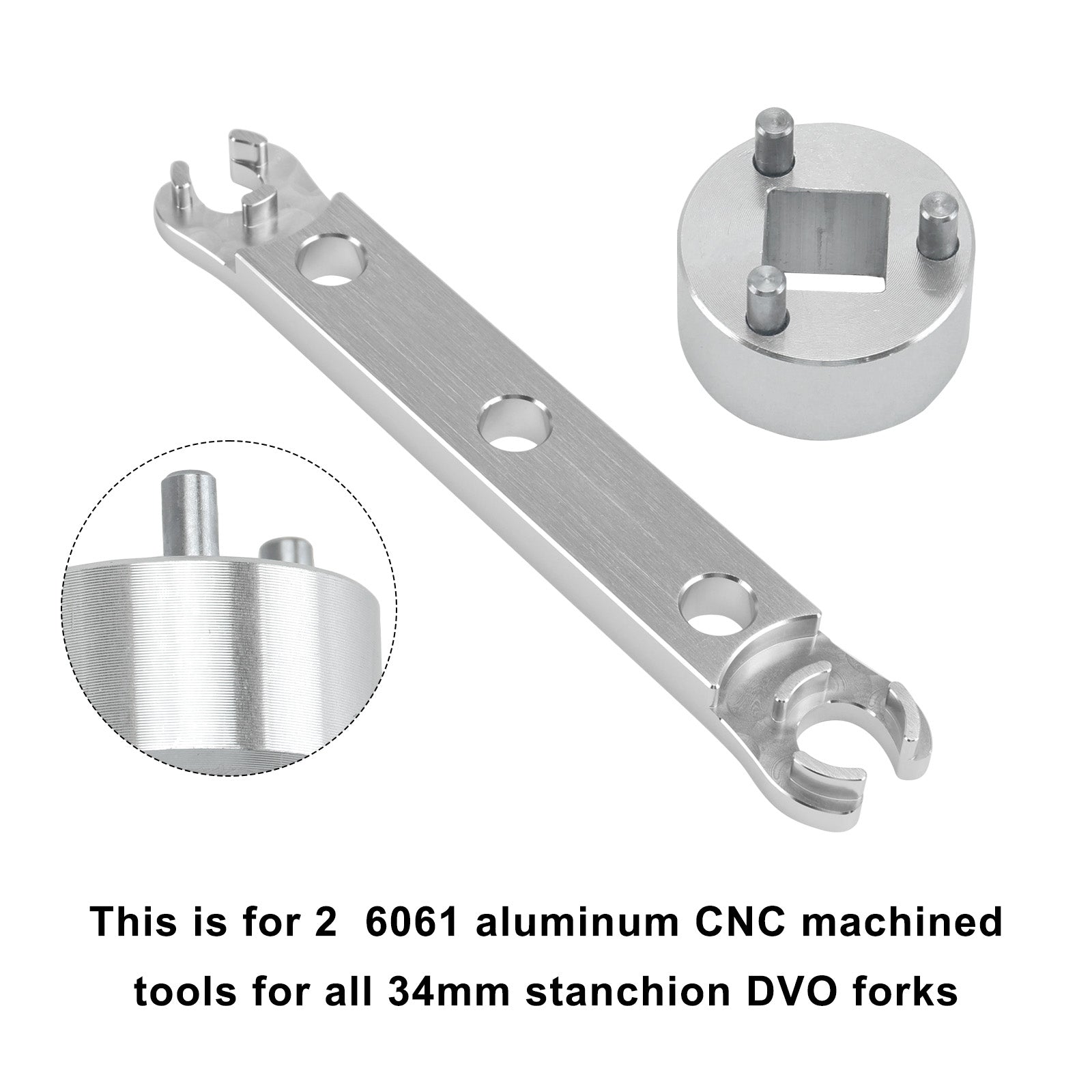 Lower Cap Removal Wrench. Tool for Rebuild of Saphire/Onyx/Diamond fork/DVO Fork