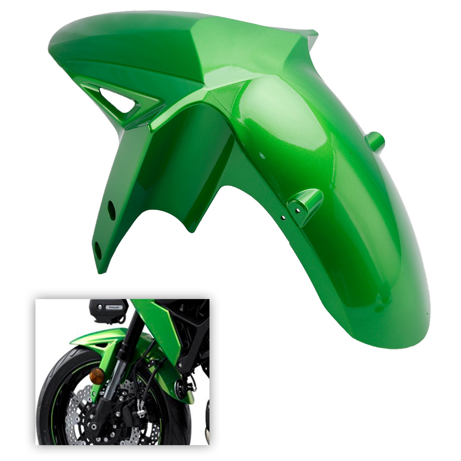 2022-2024 Kawasaki Versys 650 KLE650 Predný blatníka Mudguard Fairing