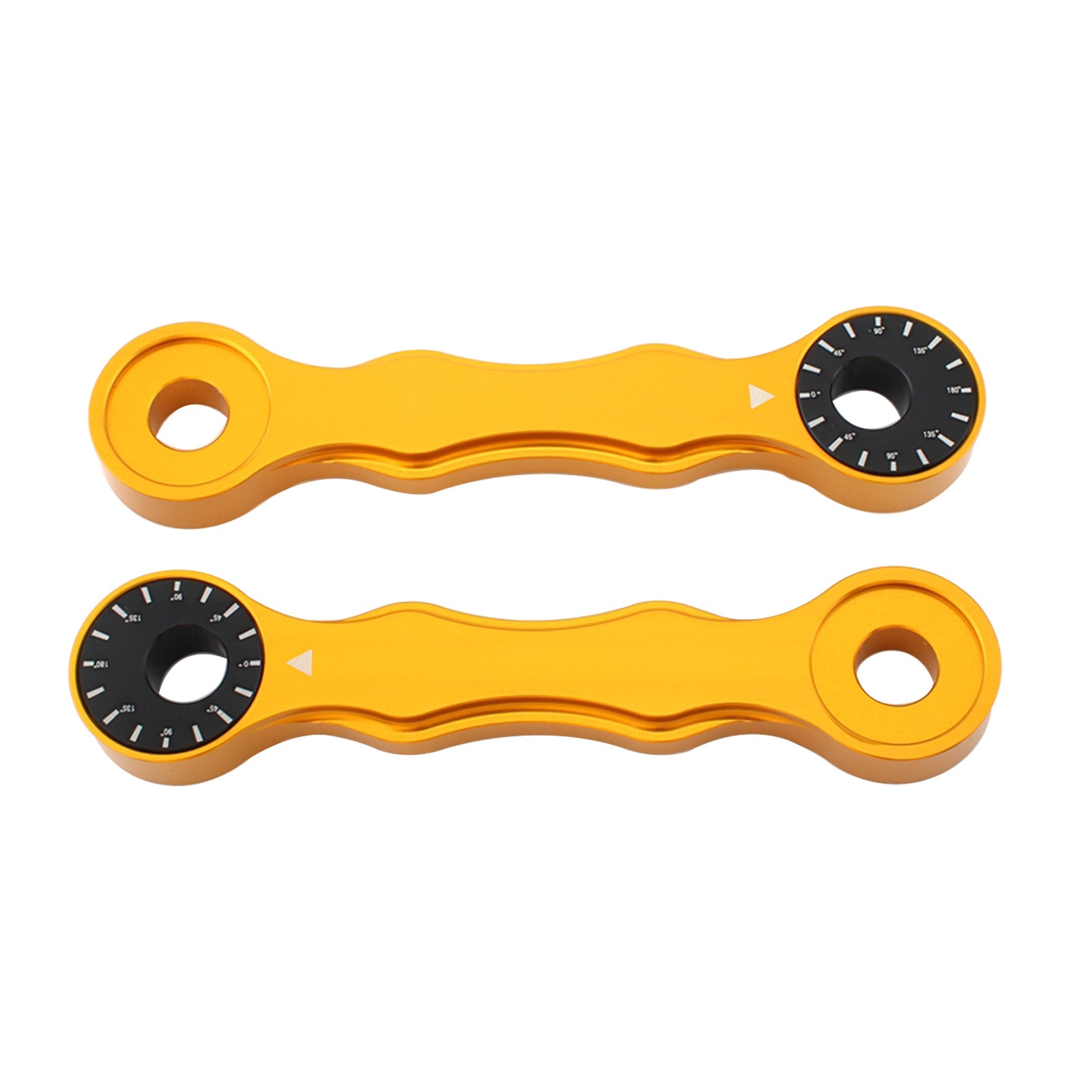 Nastaviteľná spustená súprava prepojenia pre Suzuki DRZ400/E/S/SM 00-17 RM125/200 96-00 Zlato