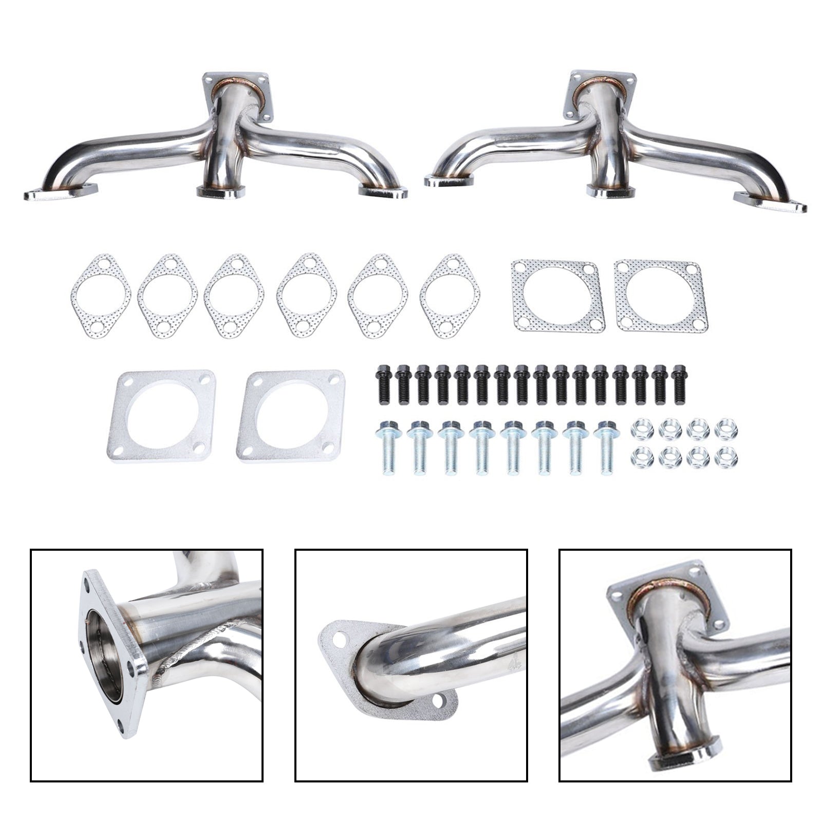 1932-1953 Ford Flathead Pickup Truck Shorty V8 Collecteur d'échappement