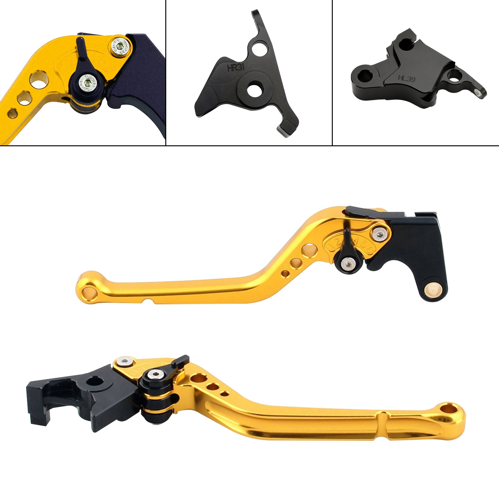 Palanca de freno de embrague larga apta para CFMOTO 450SS 450SR 21-23 450NK 23-24