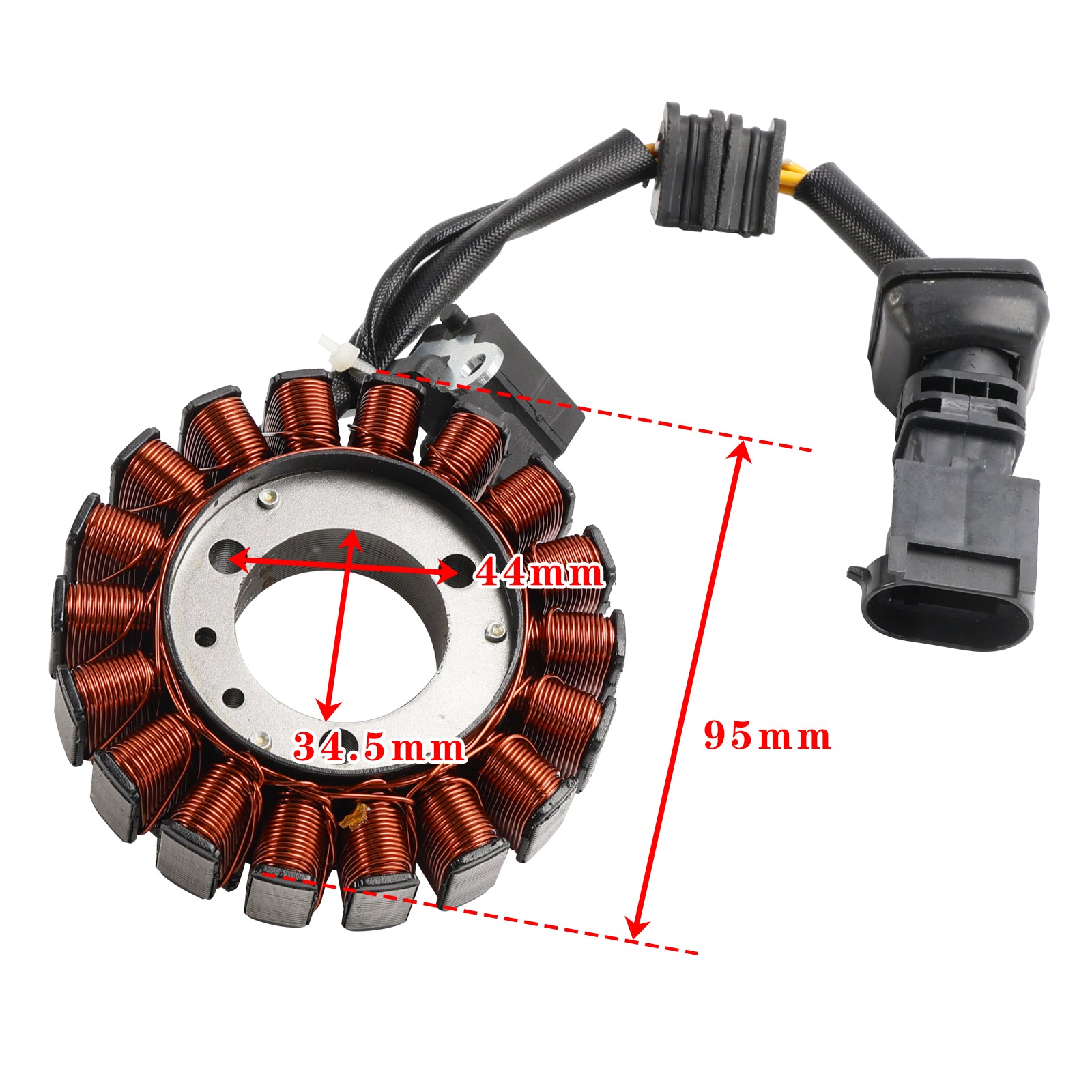 MAGNETO STATOR 58048R VOOR PIAGGIO BEVERLY 250/RST/X9 EVOLUTION 250 2004-2006