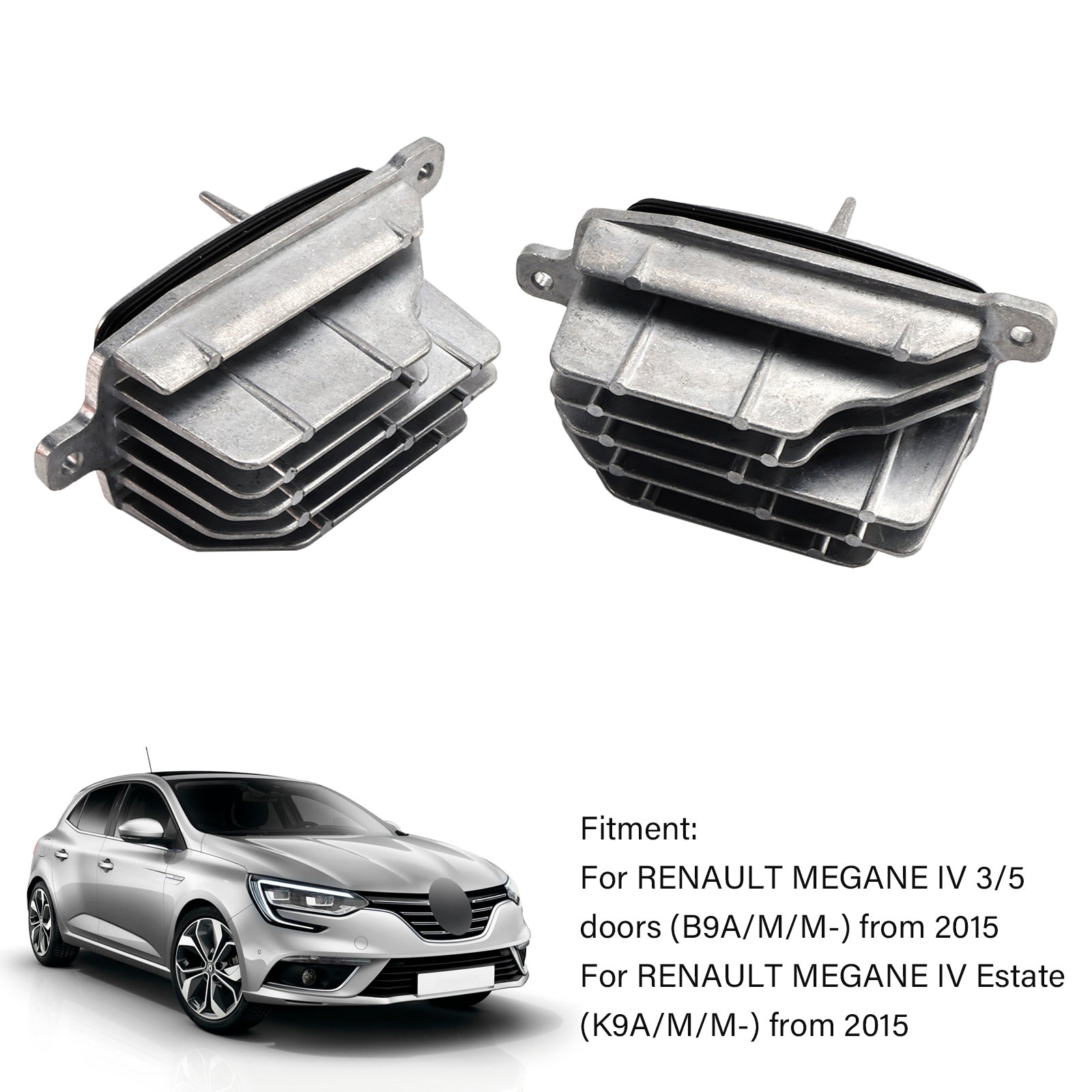 2015 RENAULT MEGANE IV Estate (K9A/M/M_) Left & Right Headlight DRL Control Module 285759447R