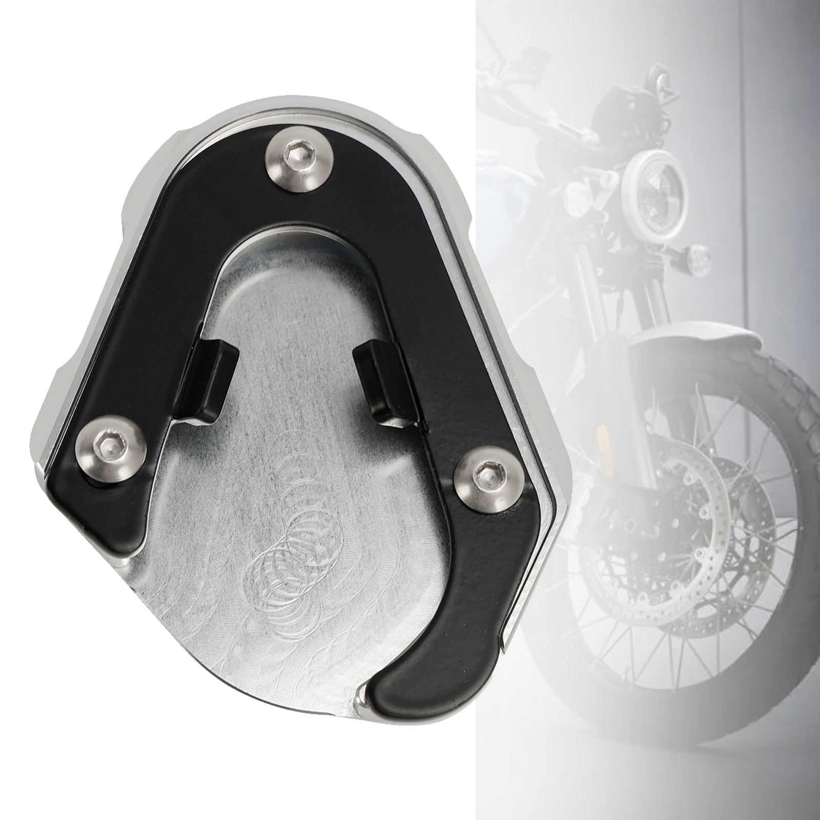 Almohadilla de placa ampliada con soporte para Scrambler 1200XC/XE Tiger 1200 GT 22-23
