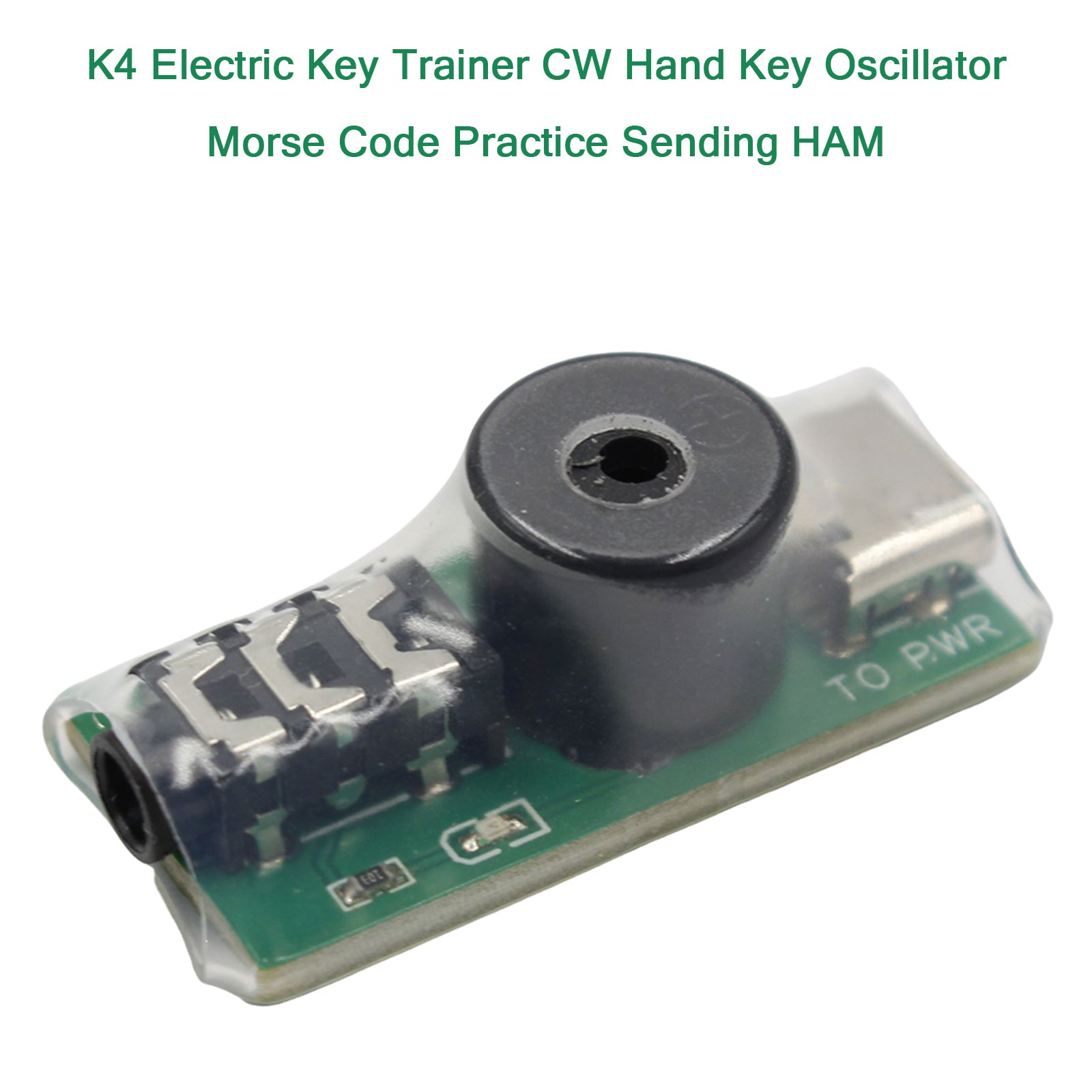 K4 Electric Key Trainer CW Hand Nyckel Oscillator Morse Code Practice Sending Ham