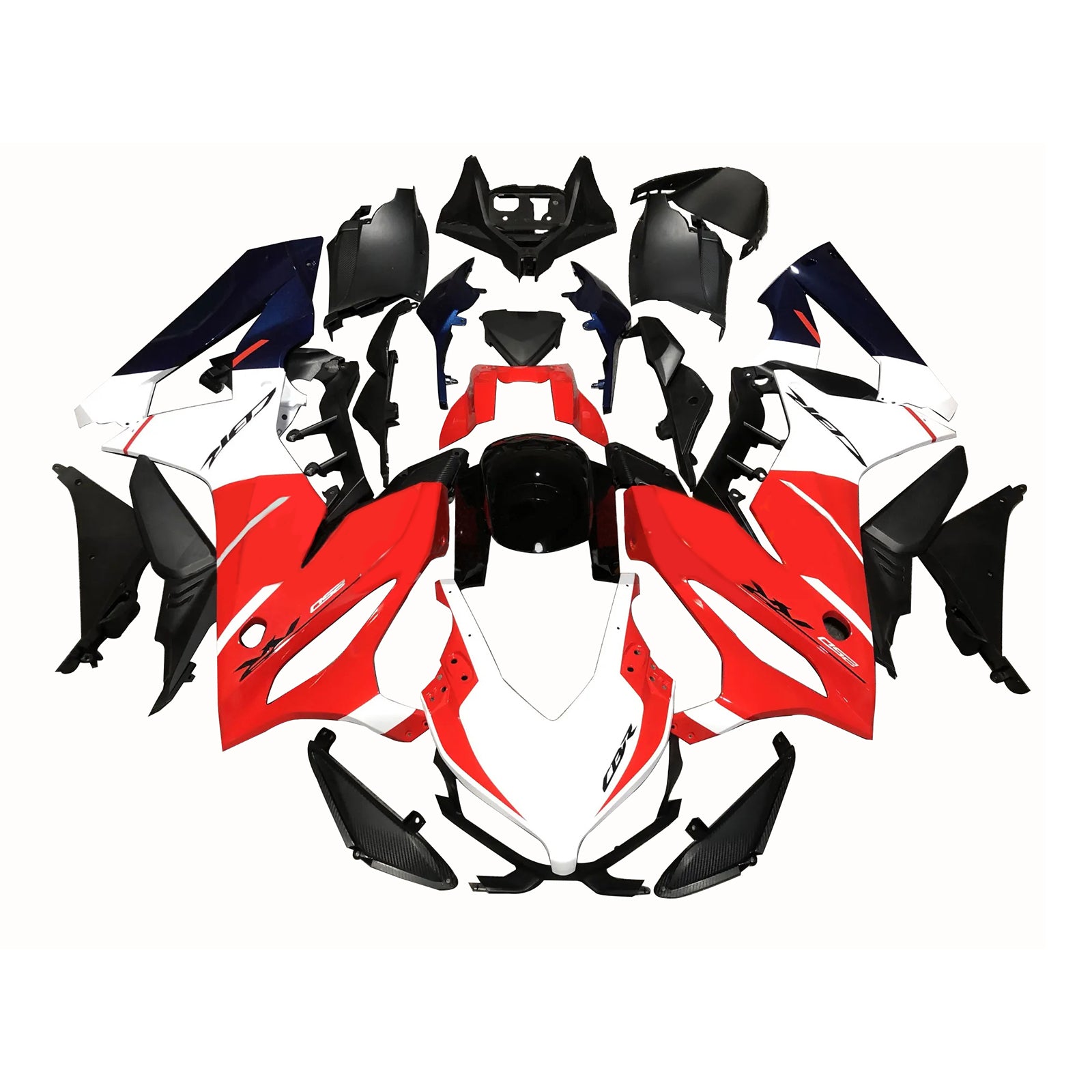 2019-2020 Honda CBR650R injektionsmässa kit Bodywork Plastic ABS