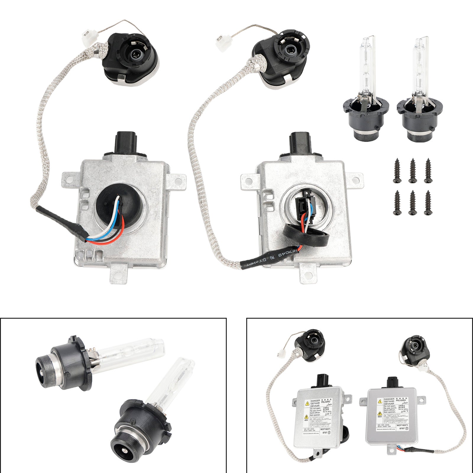 2013-2015 Acura RDX XENON HID-strålkastarballast & Tändare & D2 33119TA0003 Glödlampa 2 st