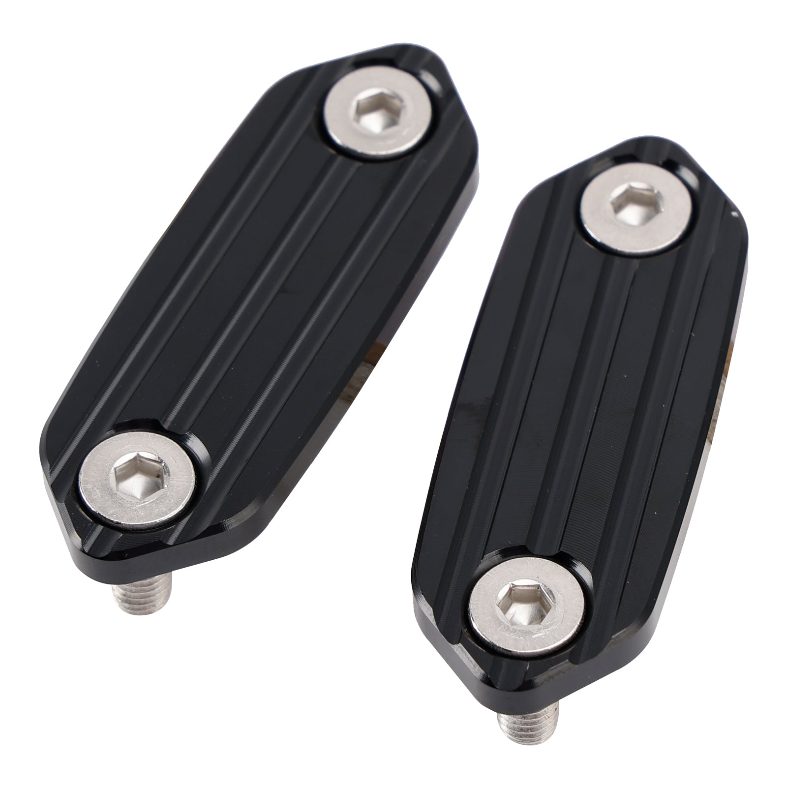 ALUMINUM MIRROR BLOCK PLATES FOR KAWASAKI NINJA ZX6R ZX-6R ZX 636 2013-2026