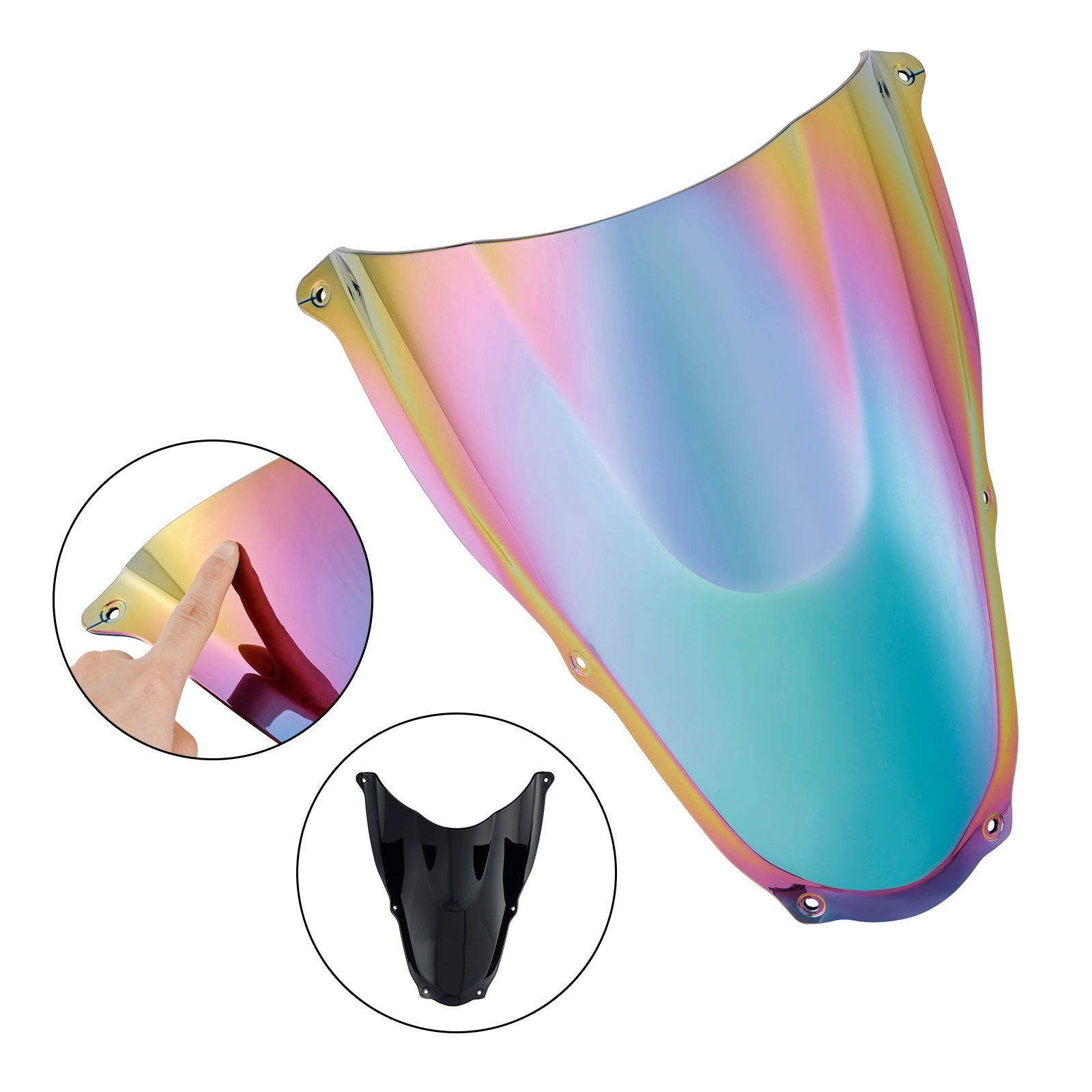 2006-2010 Yamaha RS125 ABS Motorcykel vindrutan vindruta