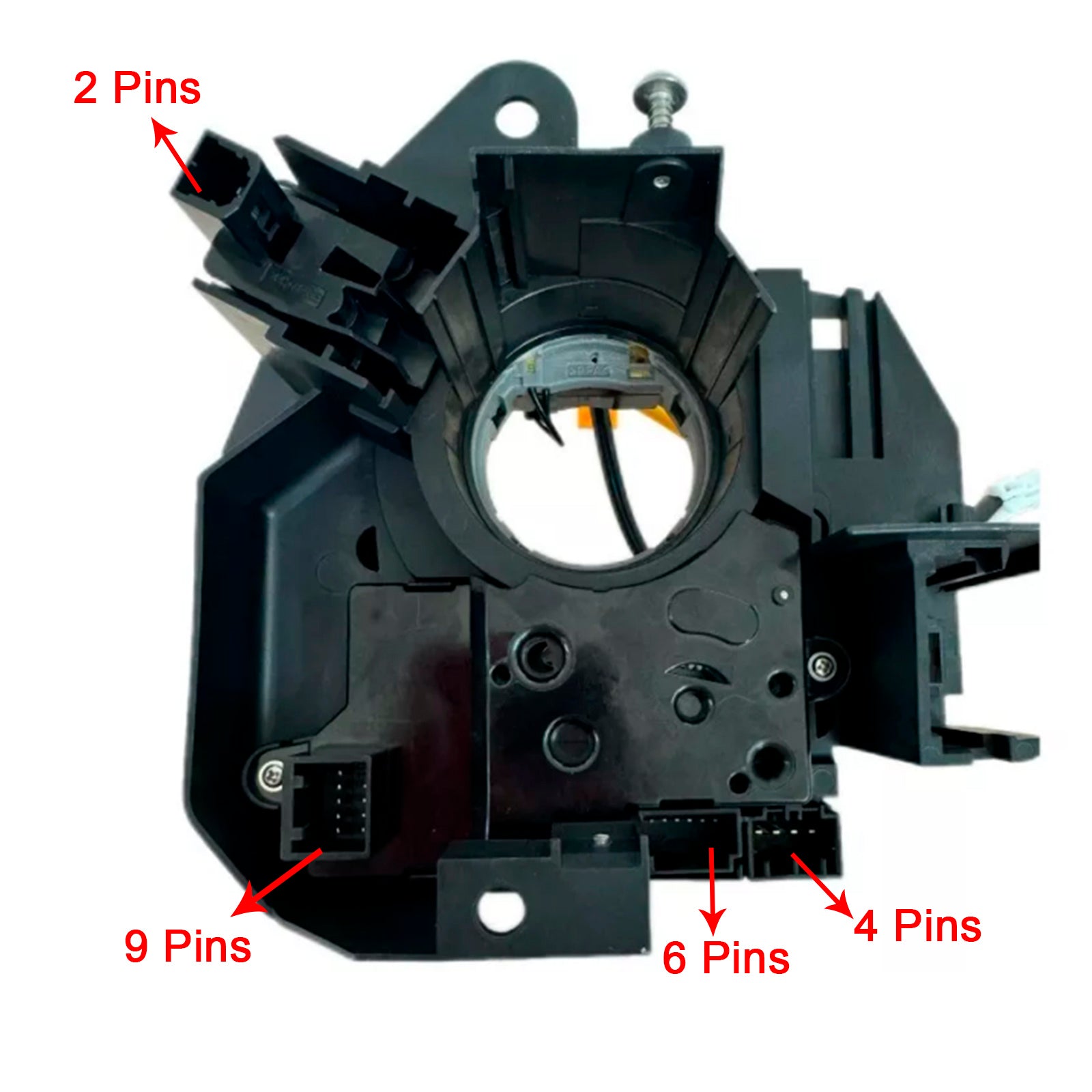 Resorte de reloj 68110740AE con sensor de ángulo de 9 pines para Dodge RAM 2013-2020