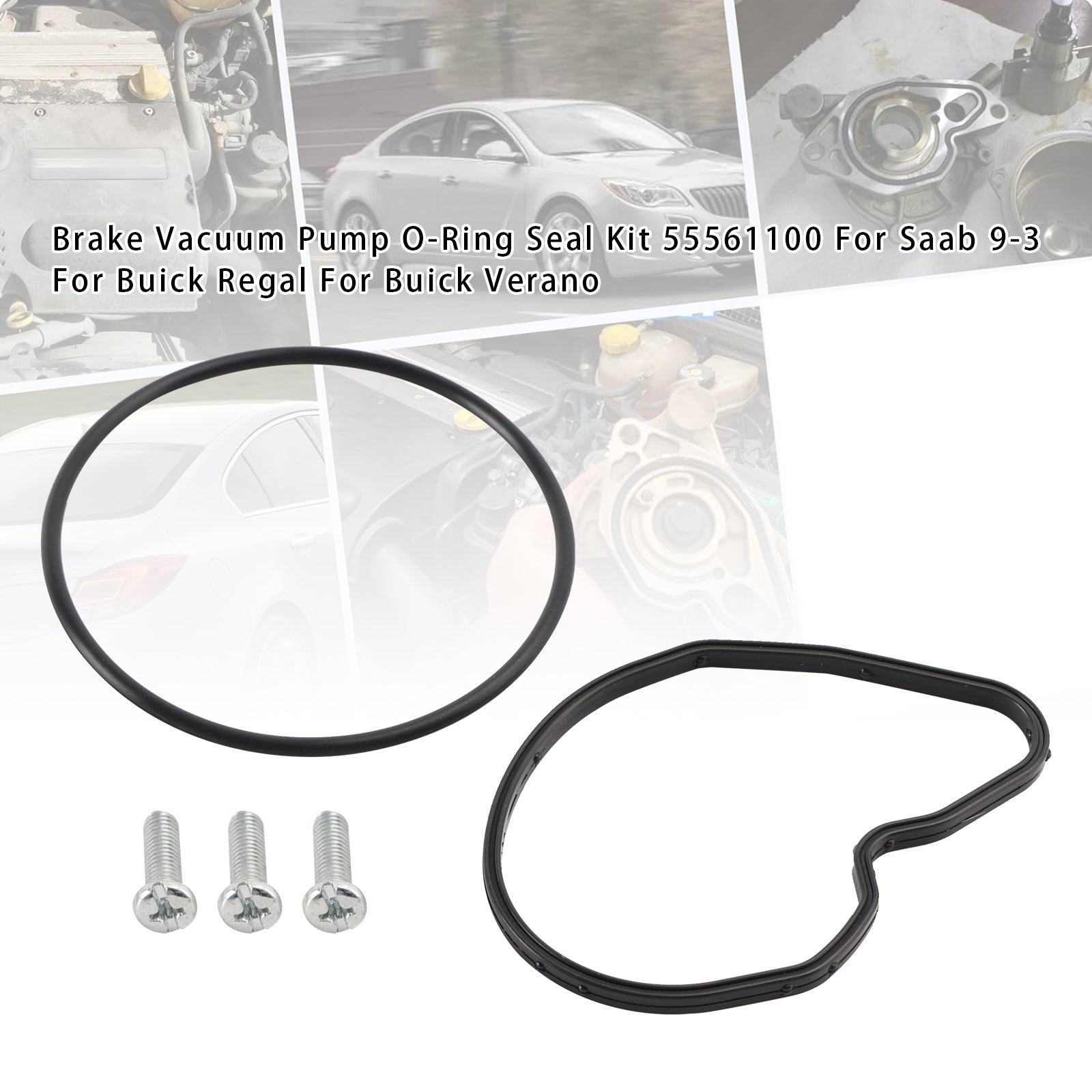 Vacuum Pump O-Ring Seal Kit 55561100 For Saab 9-3 For Buick Regal