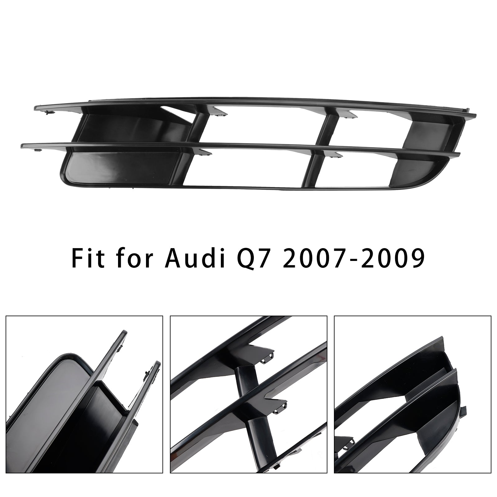 2007-2009 Audi Q7 Front Side Bumper Grille Fog Light Grill 4L0807681