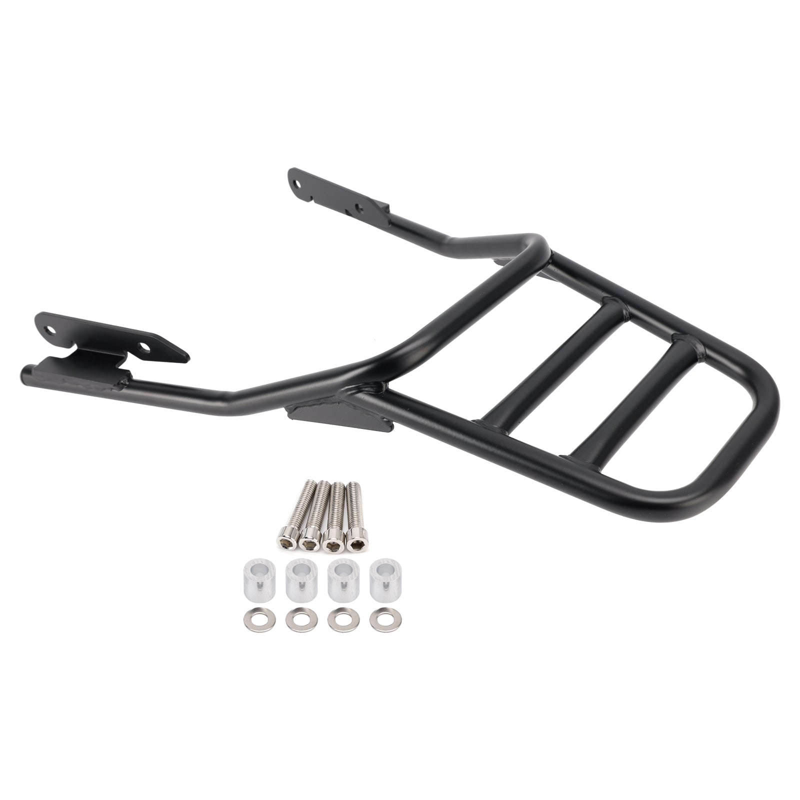 For trident 660 2021-2025 6kg Rear rack tube type topcase carrier - black