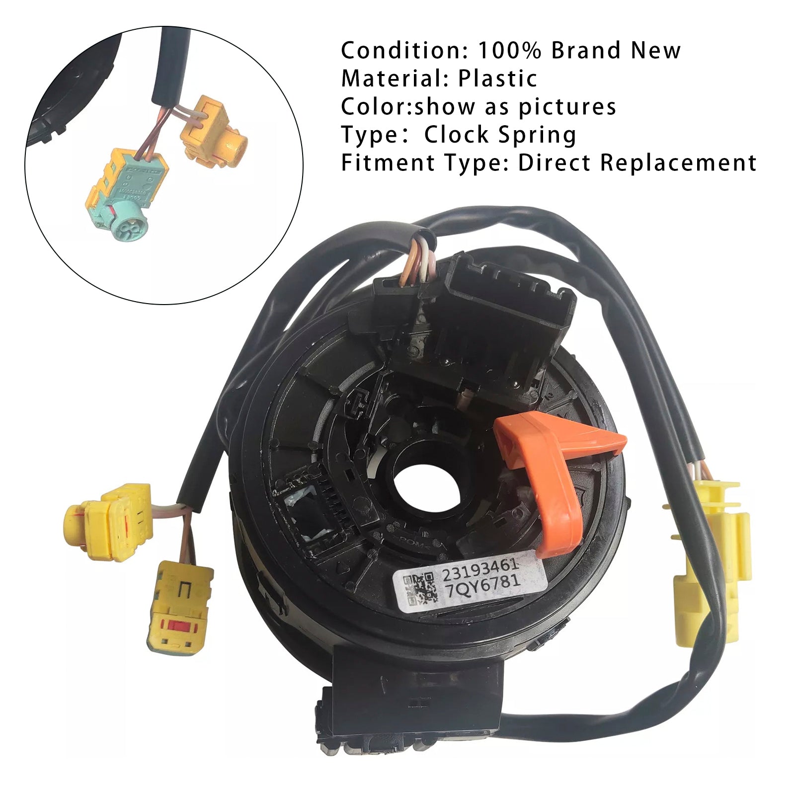 Spring de relógio 23381964 Para Chevrolet Silverado Sierra 1500 GMC Yukon