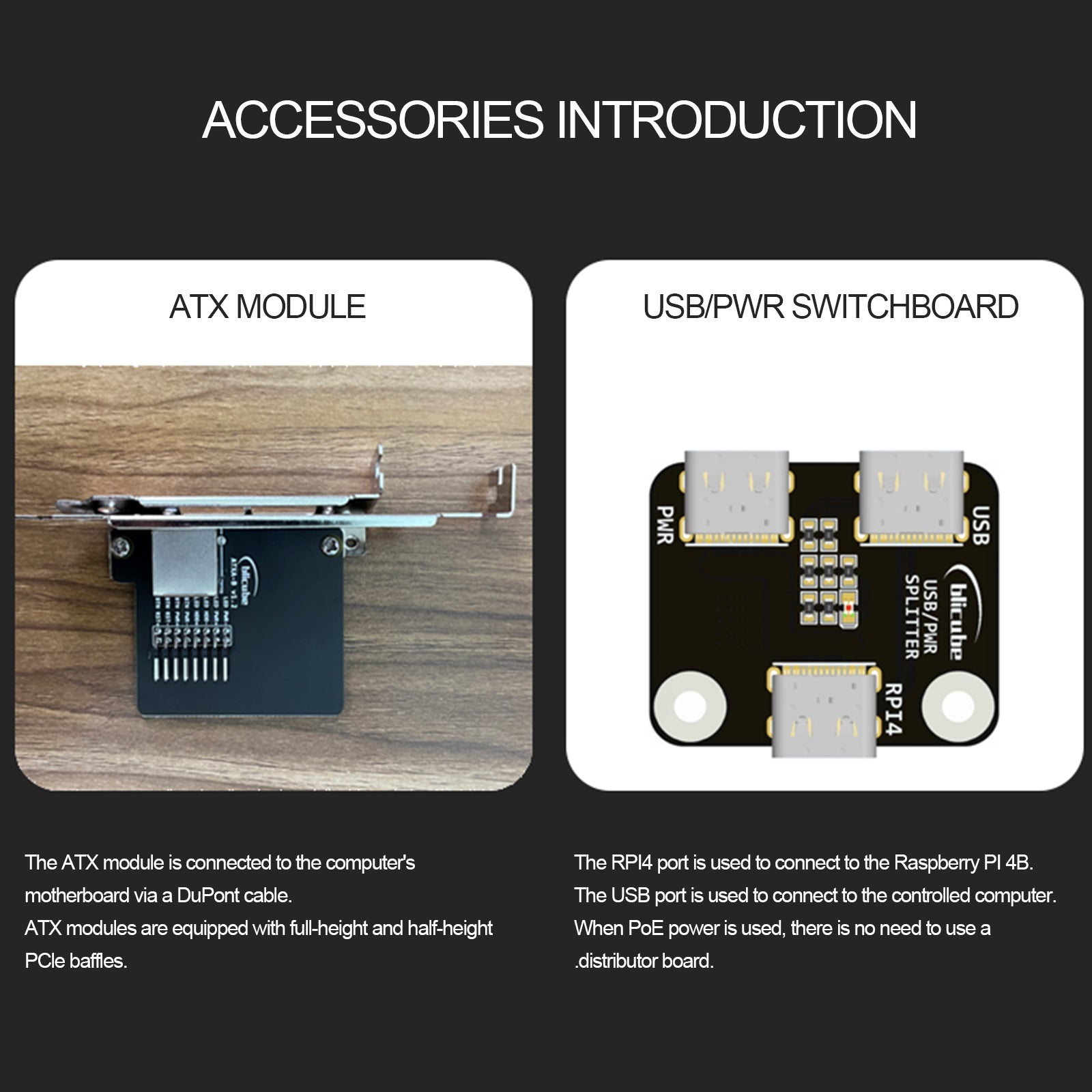 BliKVM Hat Afstandsbediening Server Pikvm Bediening Onderhoud Kvm Afstandsbediening