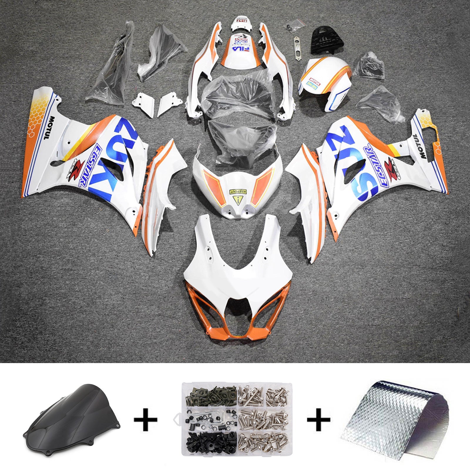 Injection Fairing Kit Bodywork Plastic ABS For Suzuki GSXR1000 2017-2025 K17