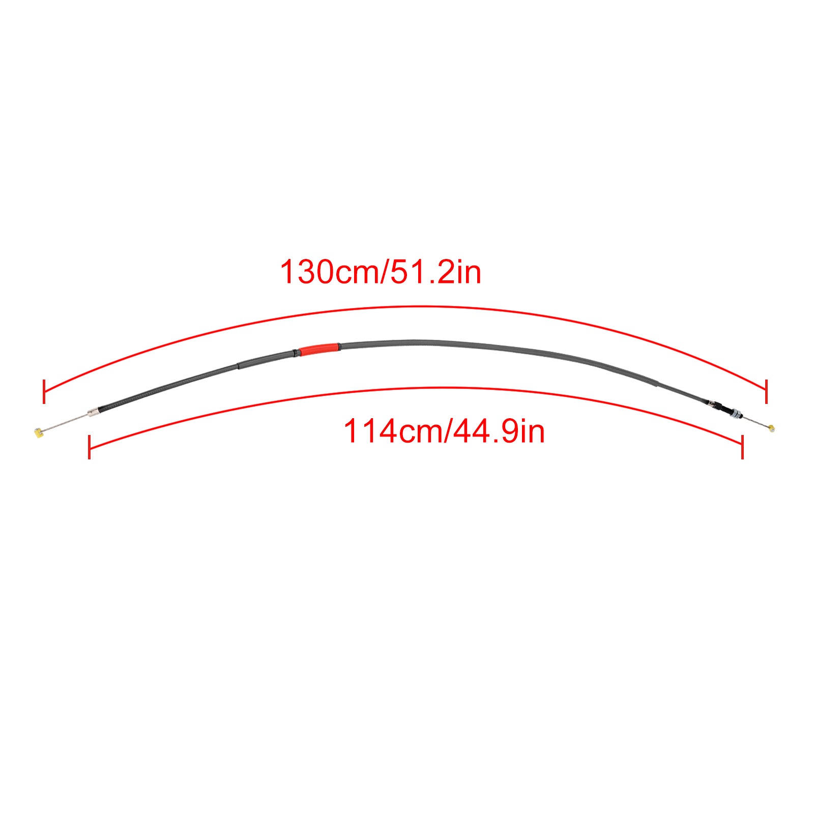 Motorcykelkopplingskabel ersättning för Suzuki GSXR1000 2017-2023 Black