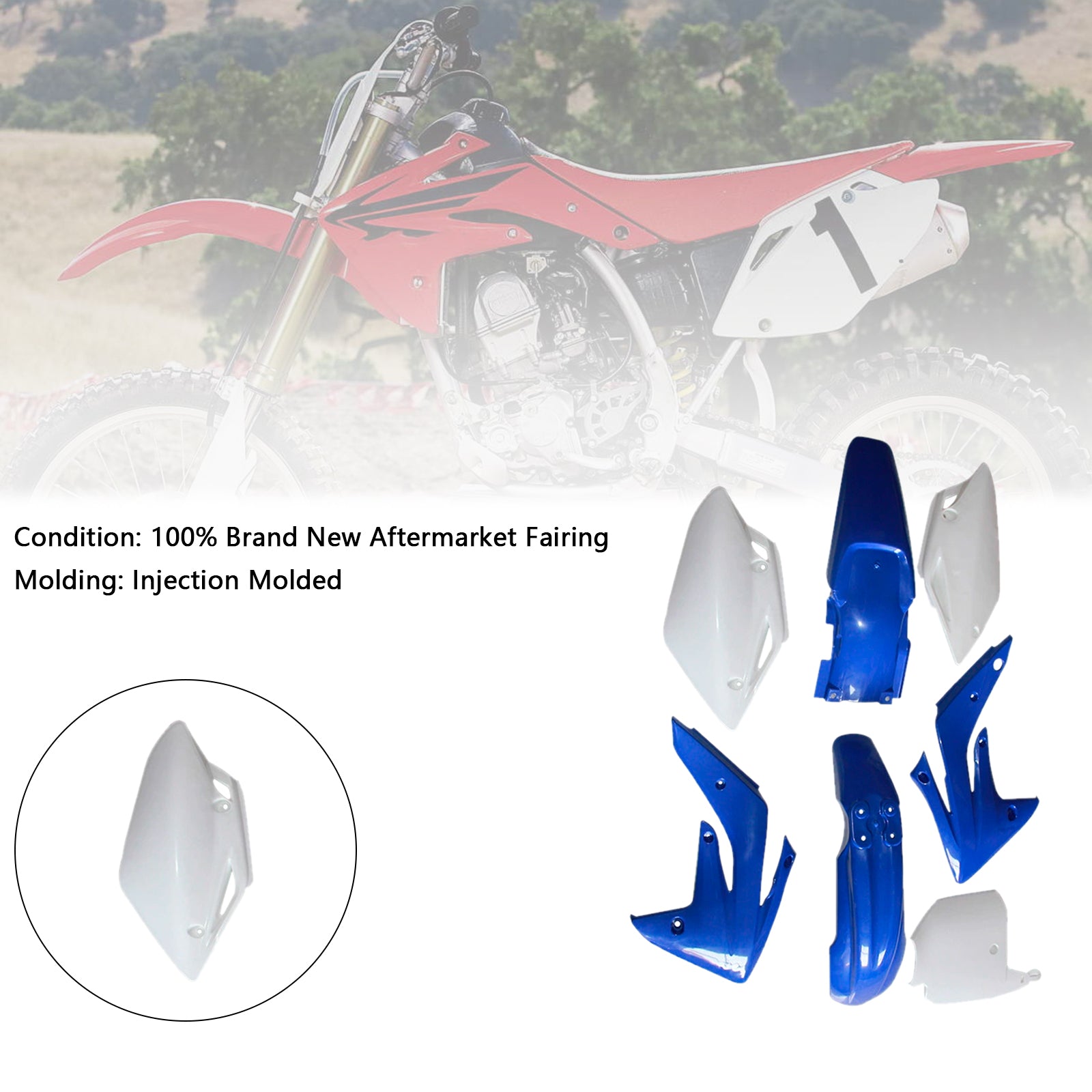 2007-2014 Honda CRF150R/RB Body Plastic Kit Fender Fairing