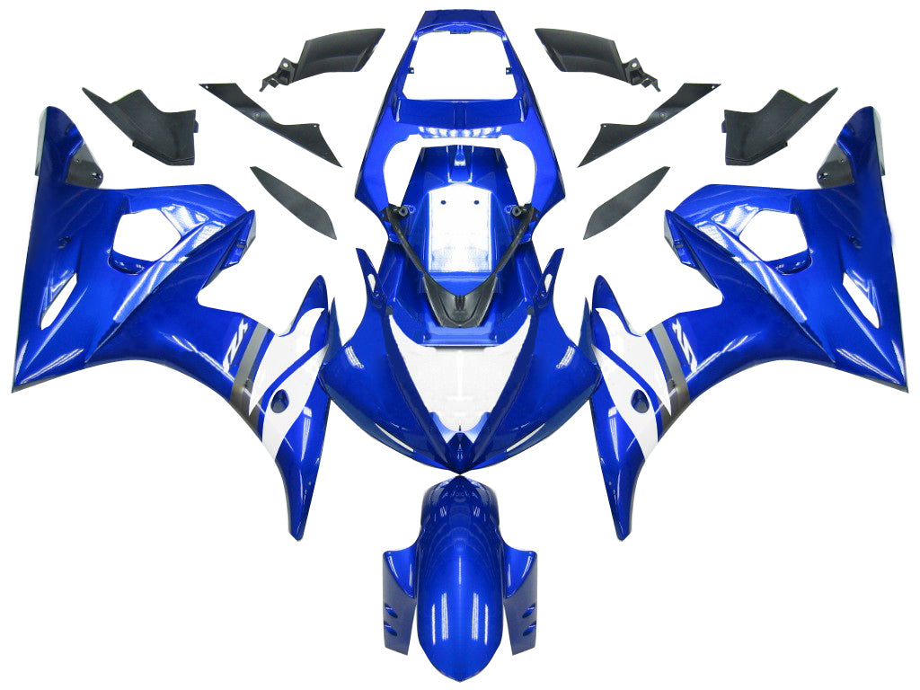2003-2004 Yamaha R6 Amotopart Fairring Blue Kit