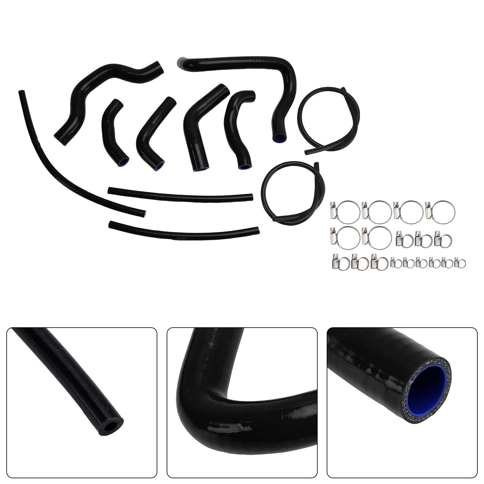 2021-2025 Ducati Monster 937 Silicone Radiator coolant Hose