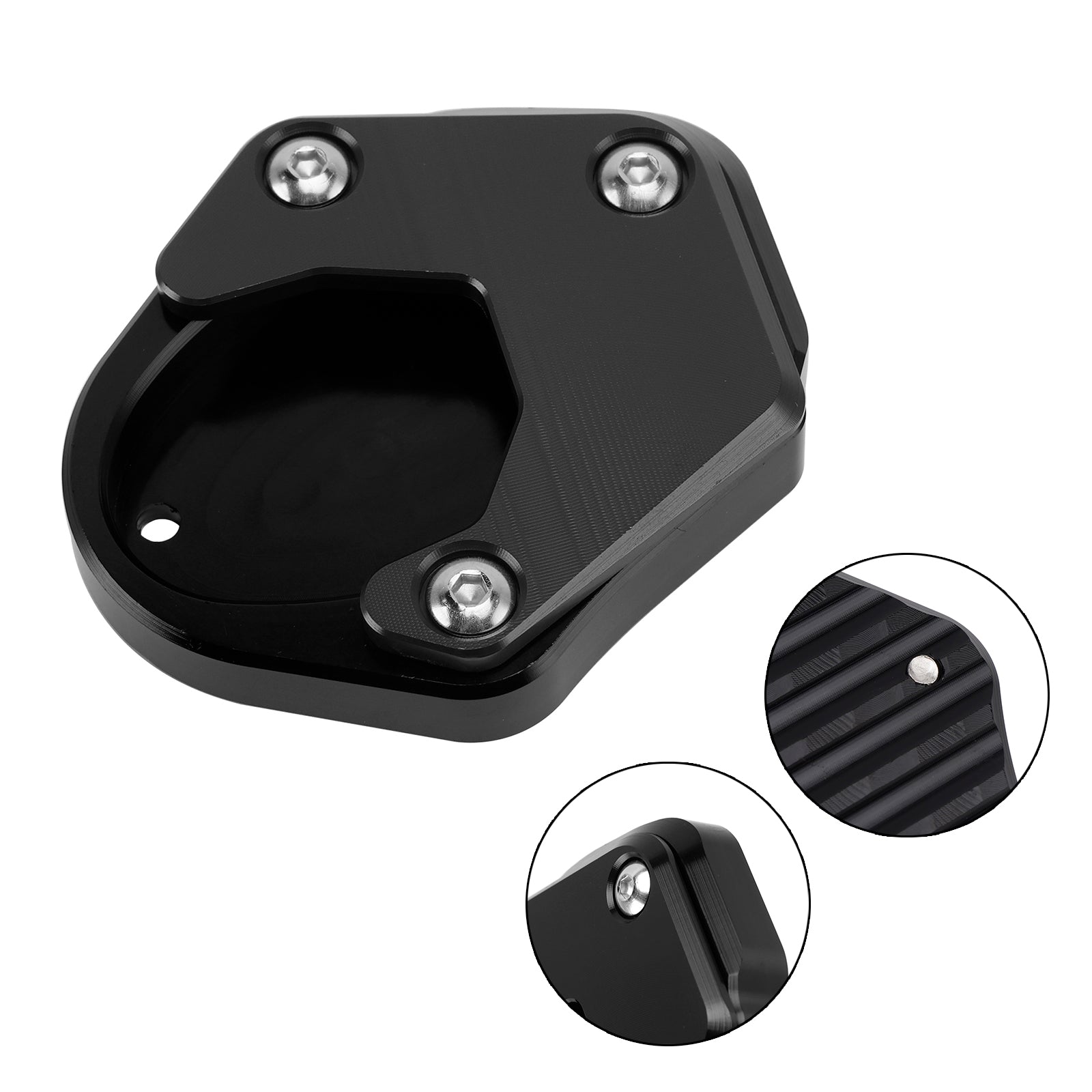Side Stand Enlarger Kickstand Extension Green Fit For Kawasaki Klx2301S/R Klx150 Titanium
